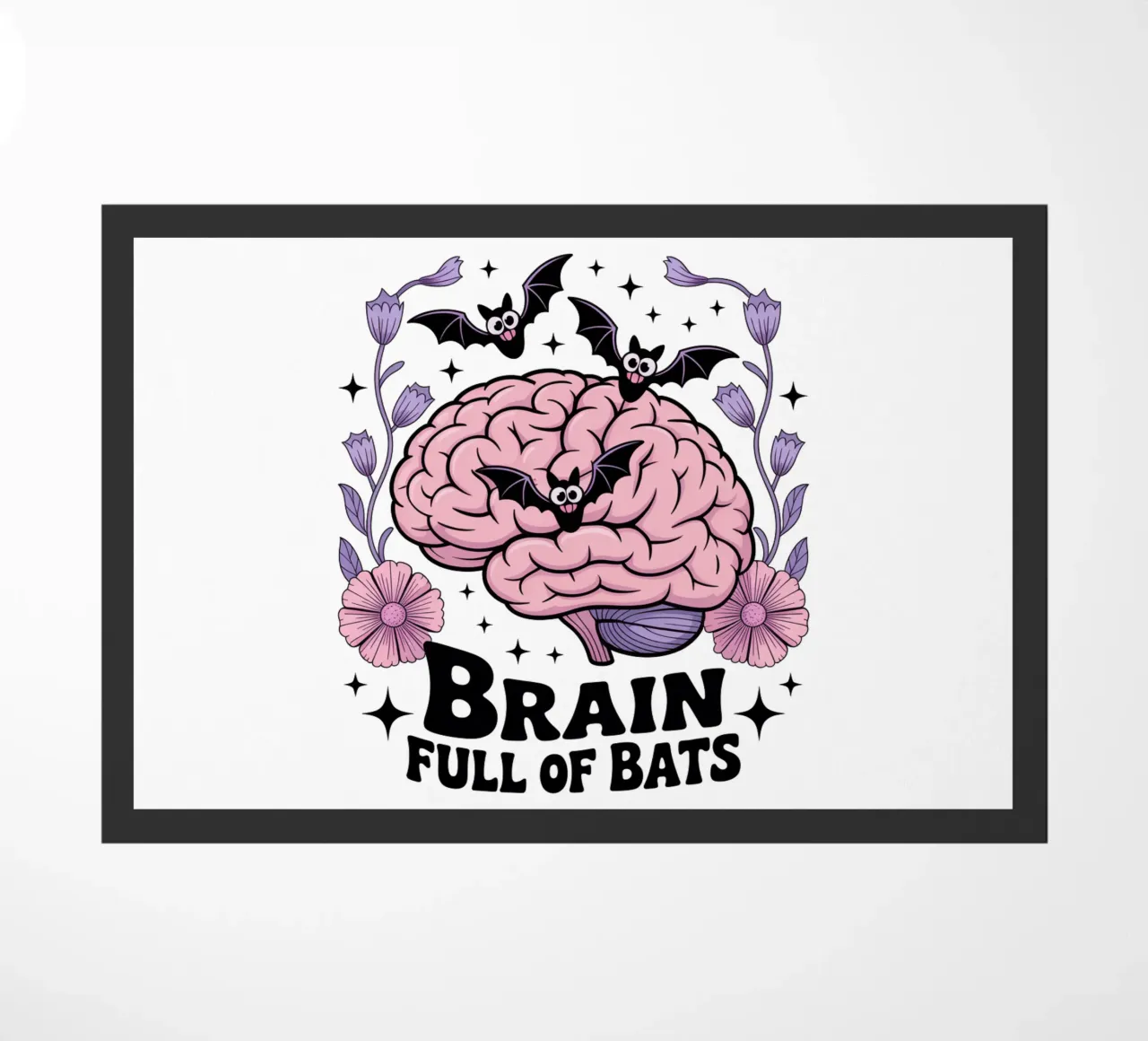 Brain Full Of Bats zerbino da Sasyall Graphics