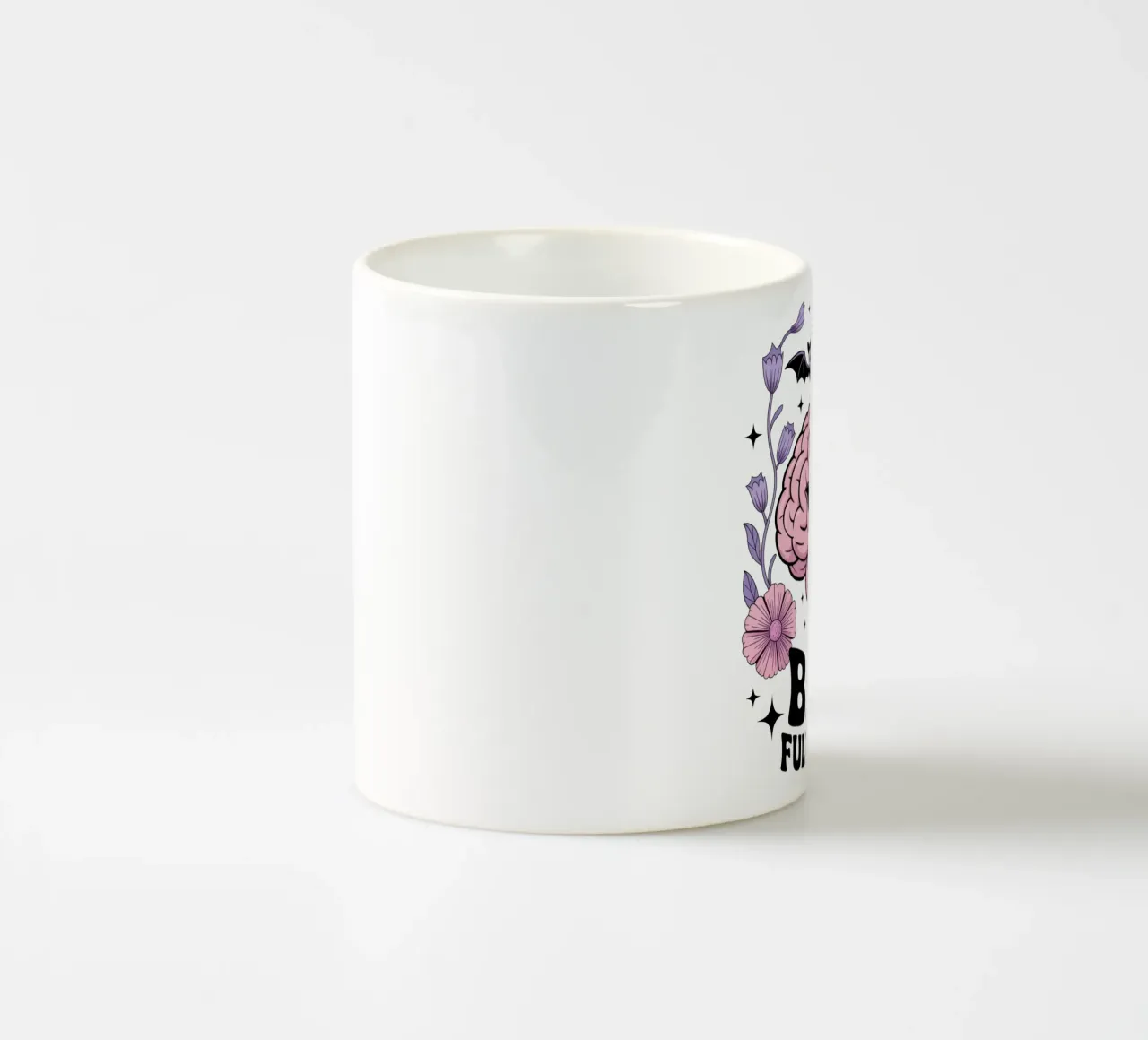 Brain Full Of Bats tazza in ceramica da Sasyall Graphics