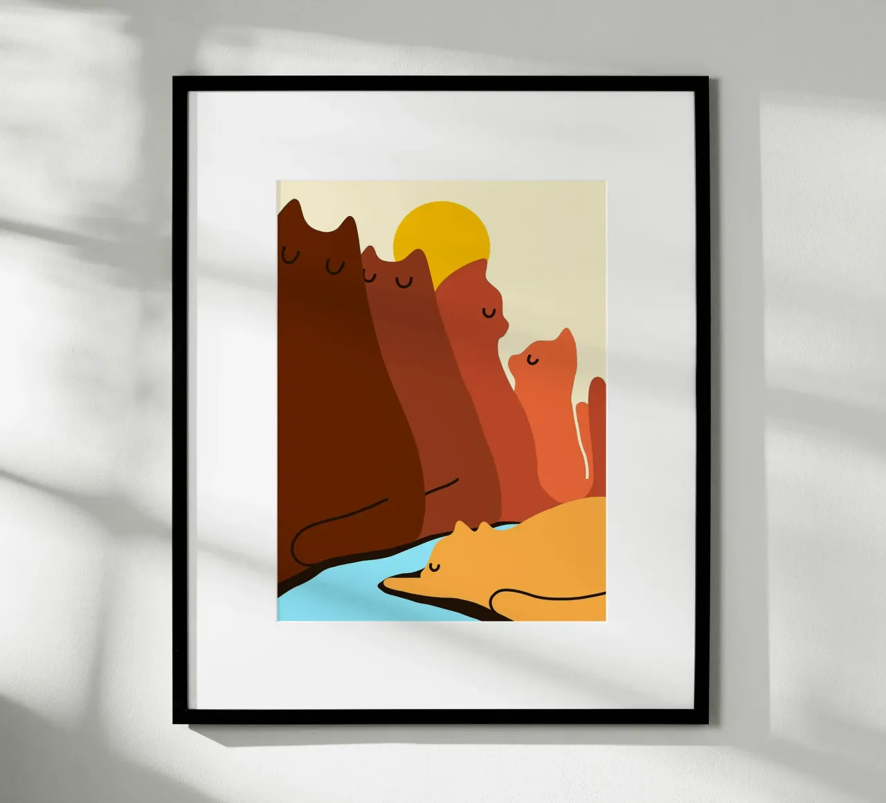 Gatto Cliff poster da Fletcher M Henry