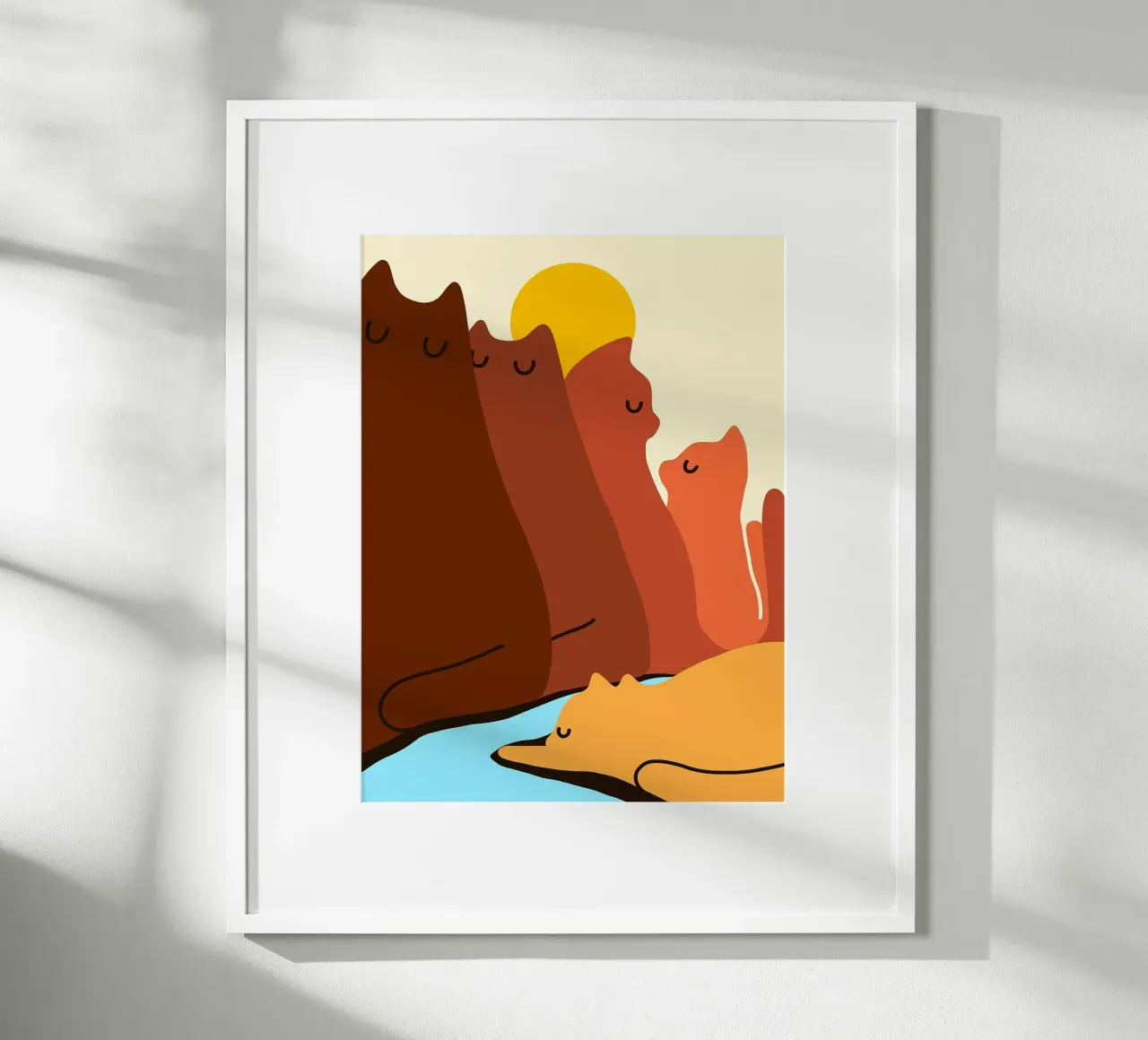 Gatto Cliff poster da Fletcher M Henry
