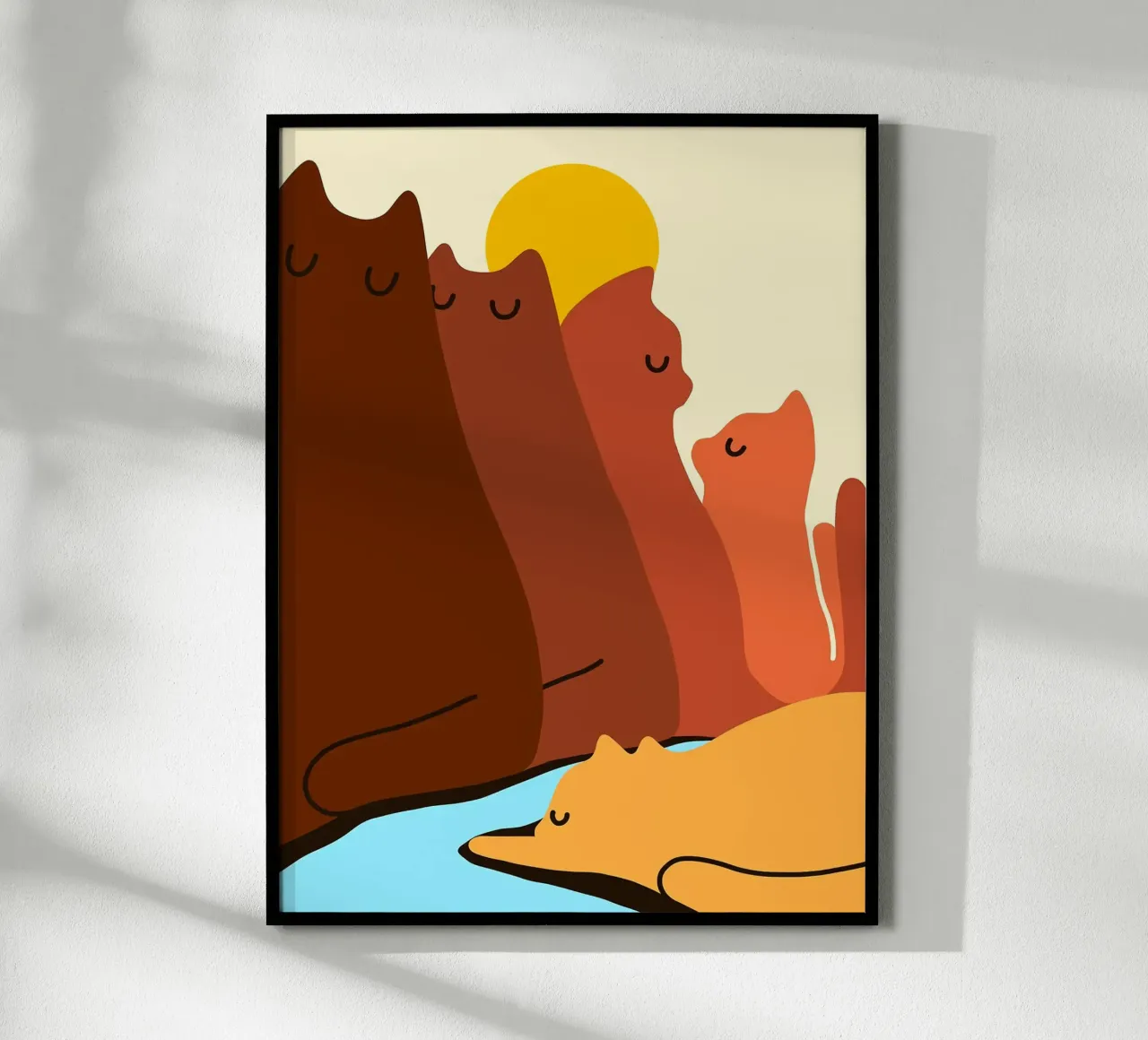 Gatto Cliff poster da Fletcher M Henry