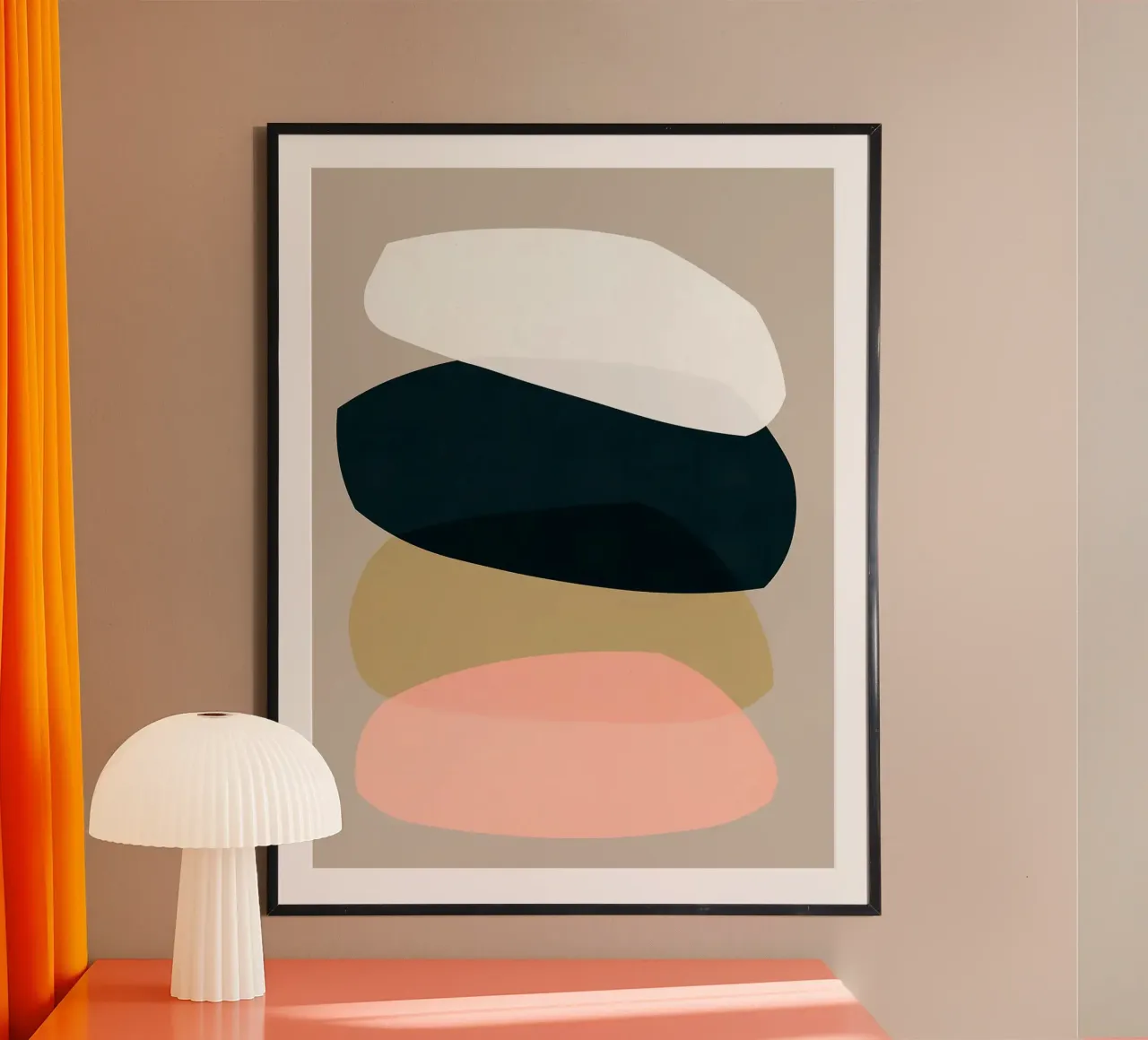 Armonia astratta poster da Fletcher M Henry