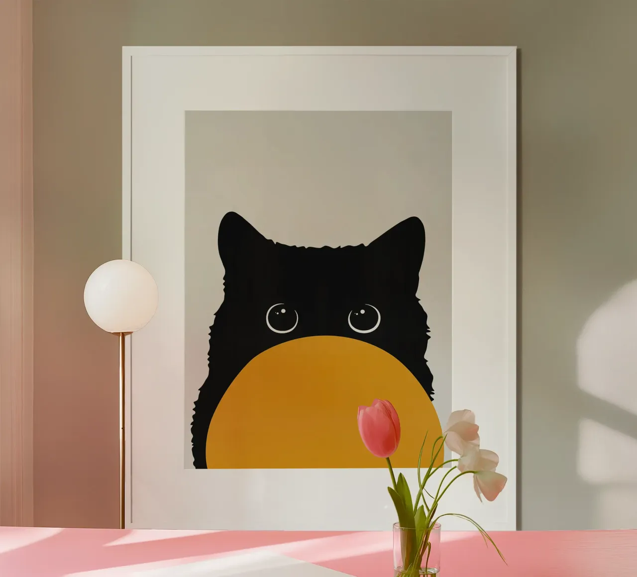 Gatto curioso II poster da Fletcher M Henry
