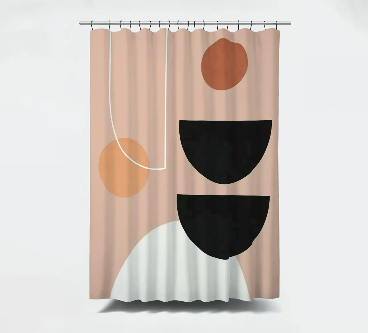 Forme geometriche tenda da doccia da Fletcher M Henry