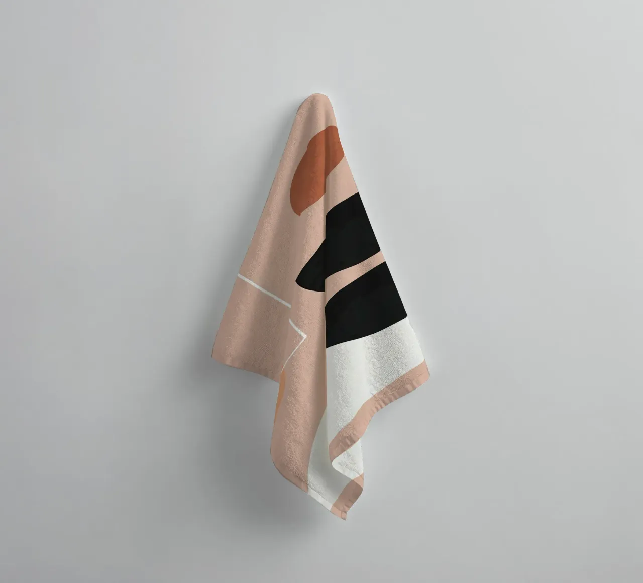 Forme geometriche asciugamano da bagno da Fletcher M Henry