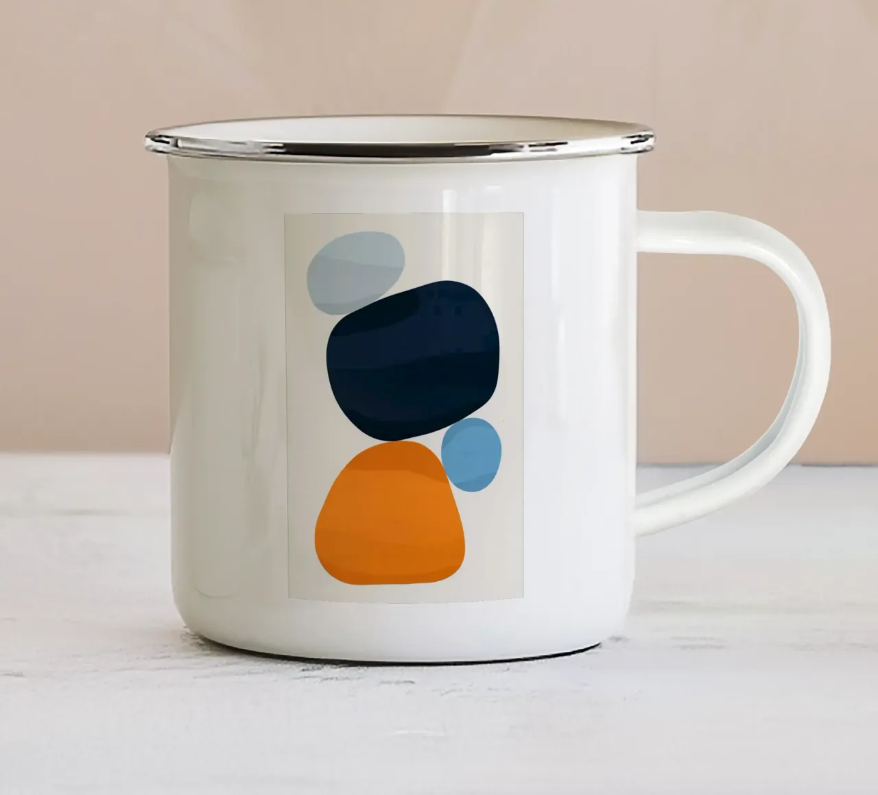 Minimalista tazza in smalto da Fletcher M Henry