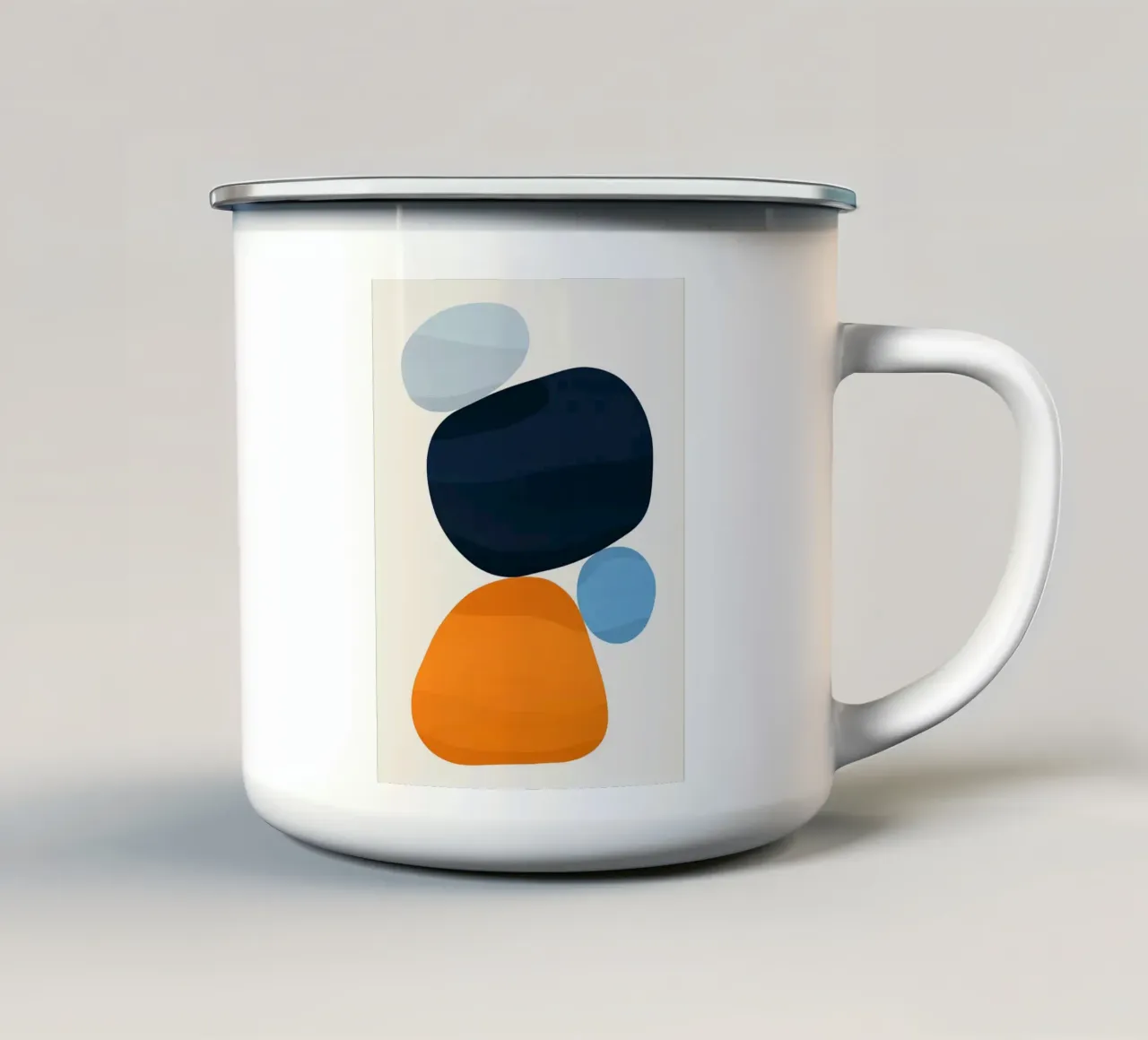 Minimalista tazza in smalto da Fletcher M Henry
