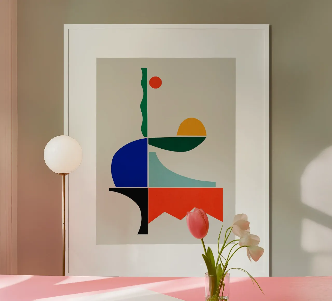 Collage armonioso poster da Fletcher M Henry