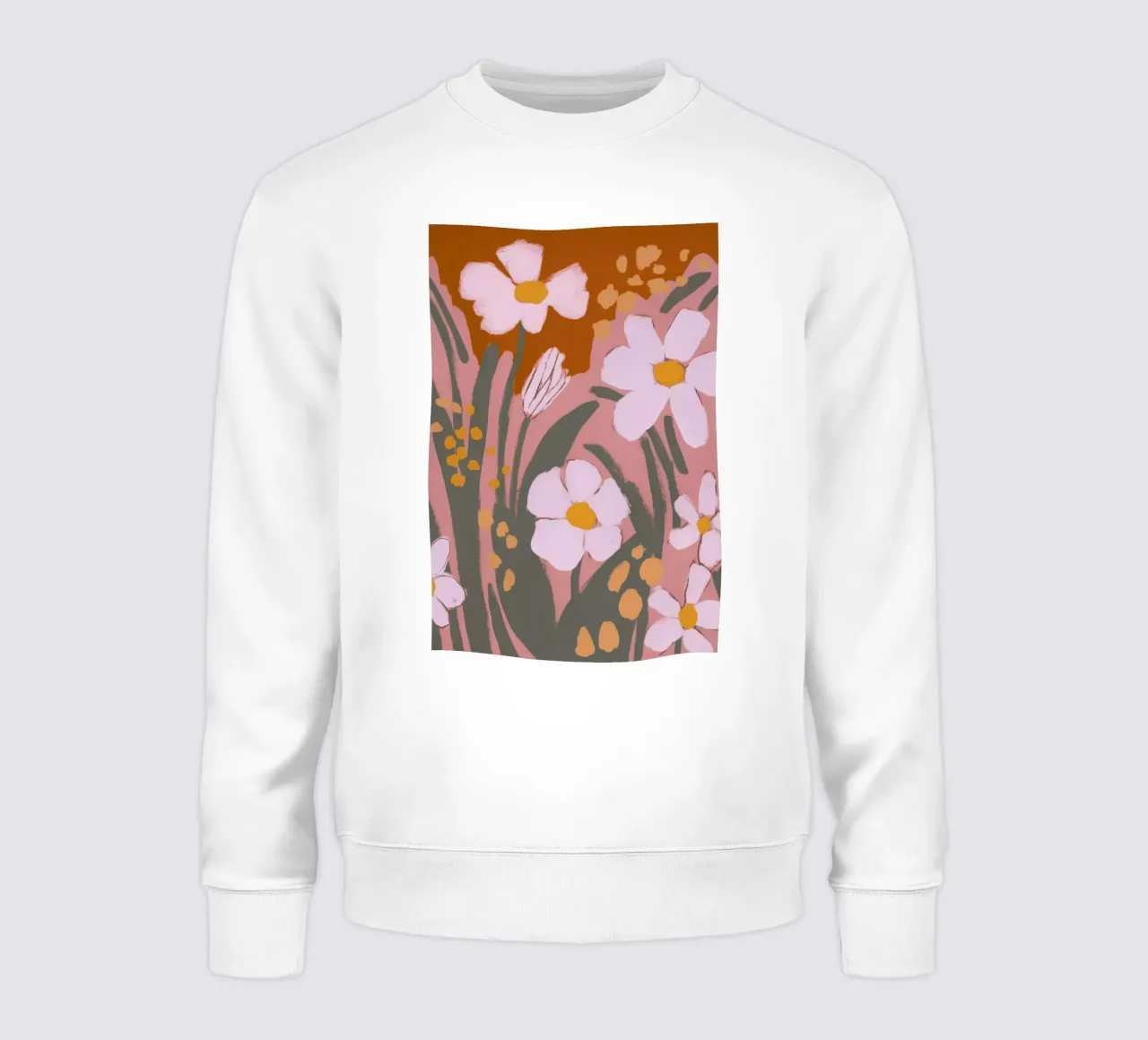 Pastel Flower Impression No 9 felpa da treechild