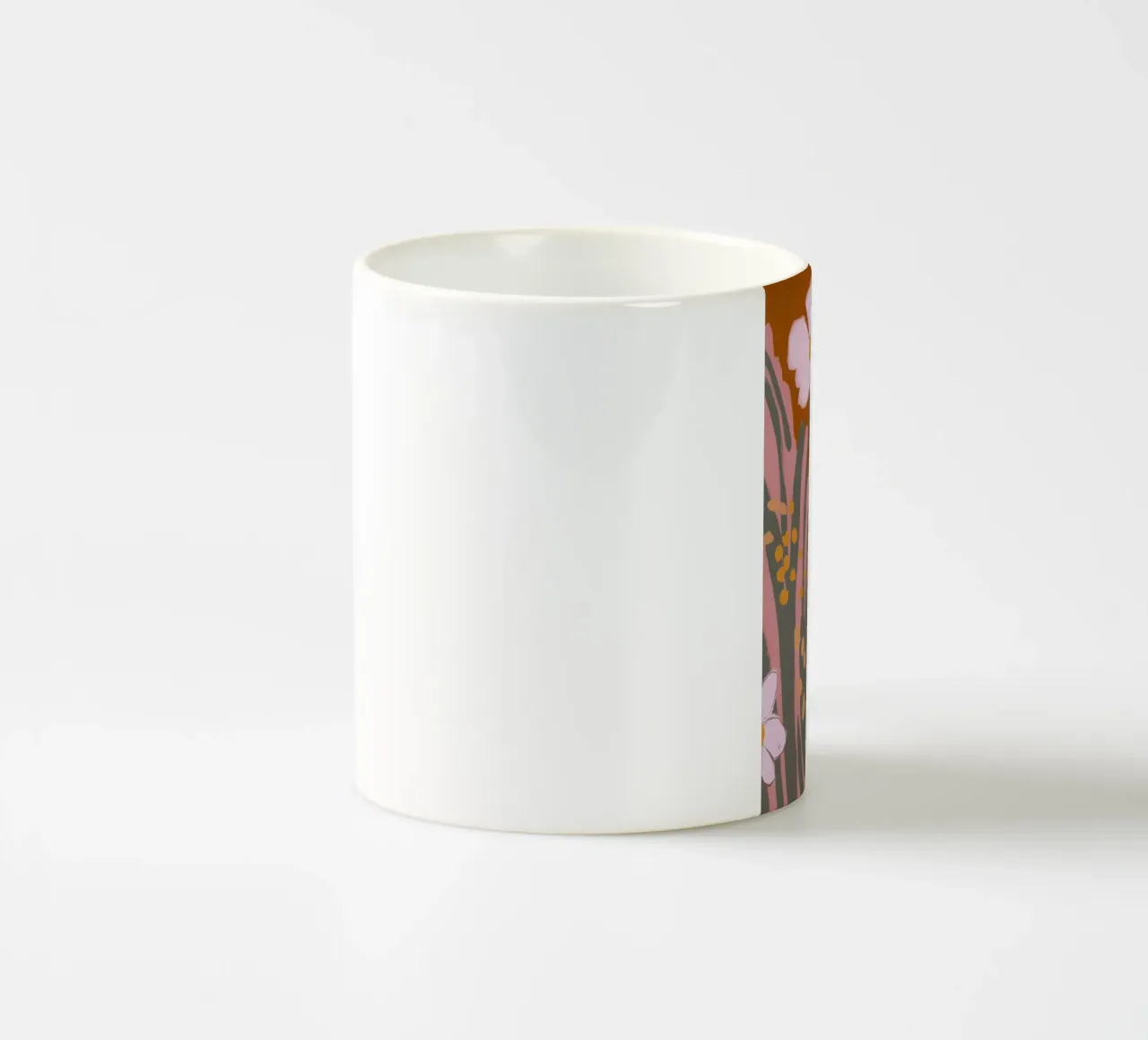 Pastel Flower Impression No 9 tazza in ceramica da treechild