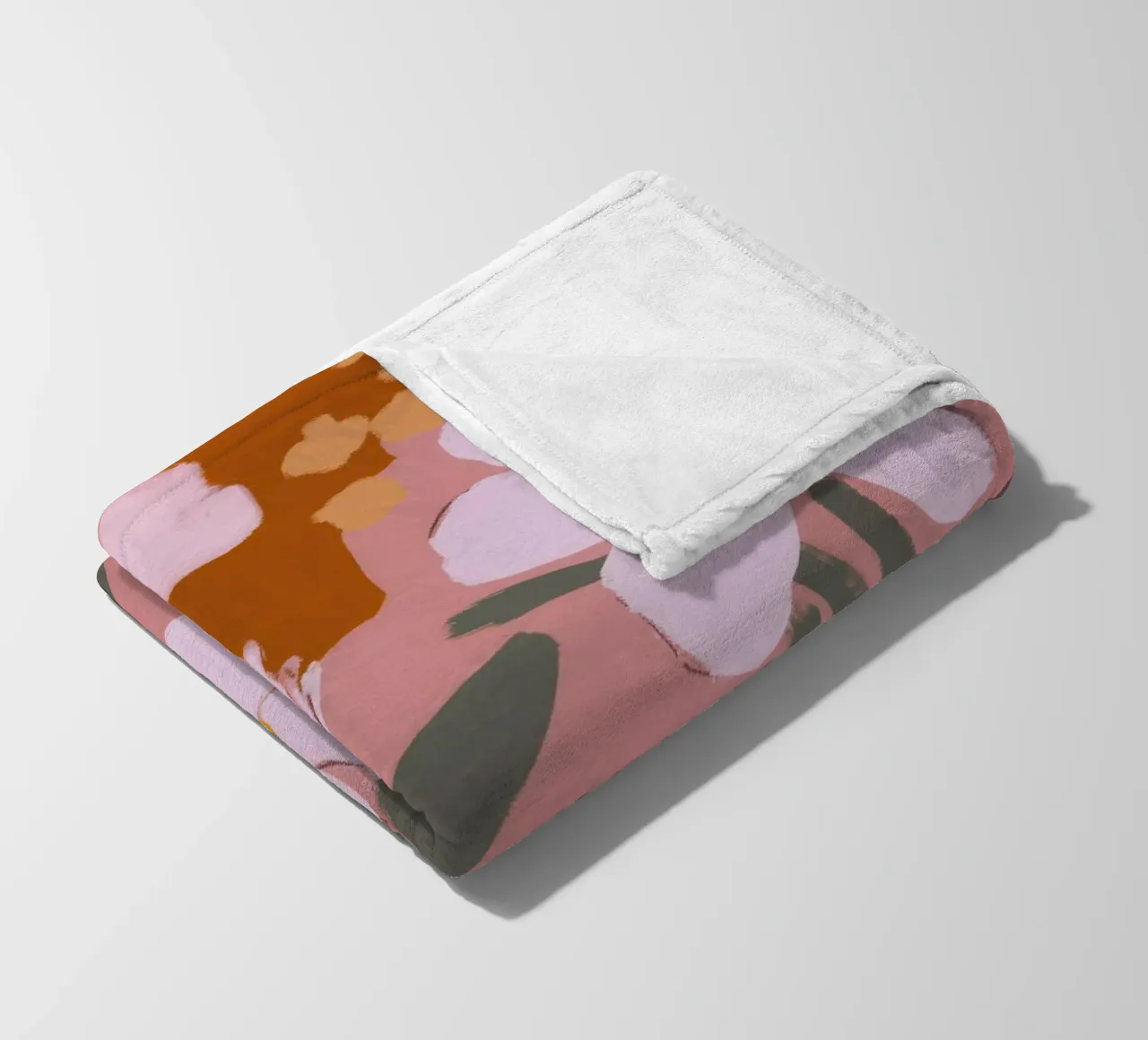 Pastel Flower Impression No 9 Fleecedecke von treechild