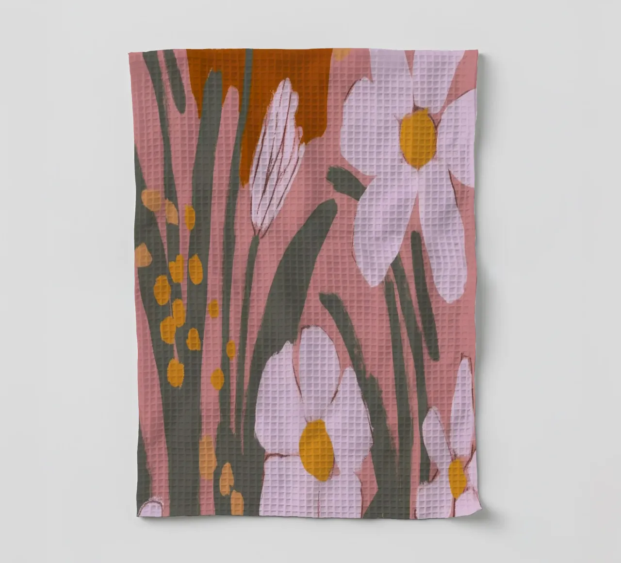 Pastel Flower Impression No 9 canovaccio da cucina da treechild