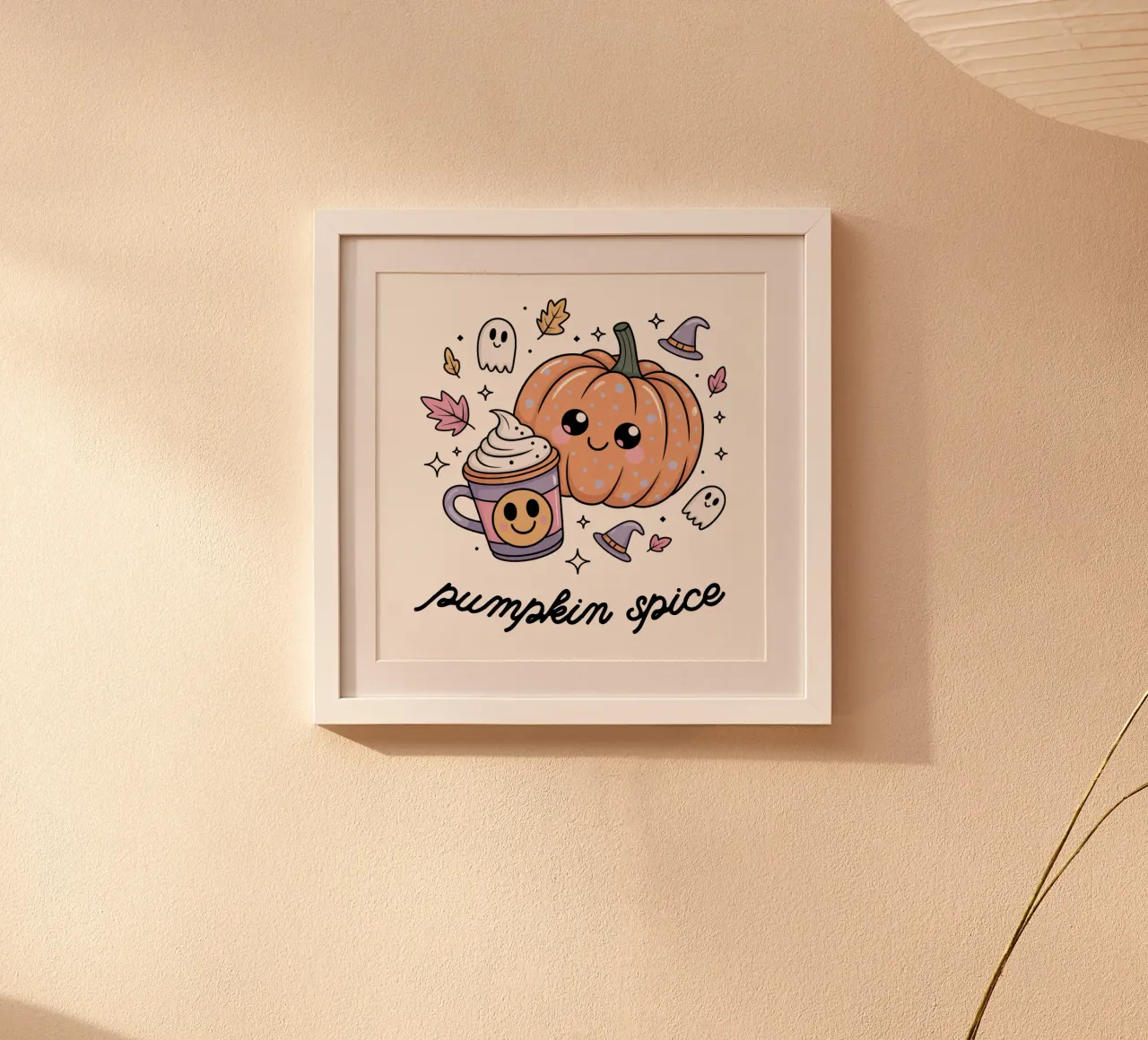 Pumpkin Spice poster da Sasyall Graphics