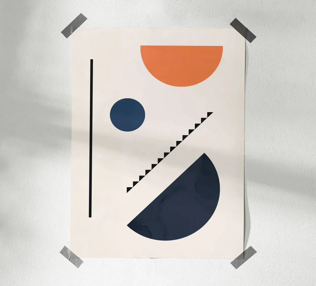 Forme geometriche poster da Leon B Feierabend