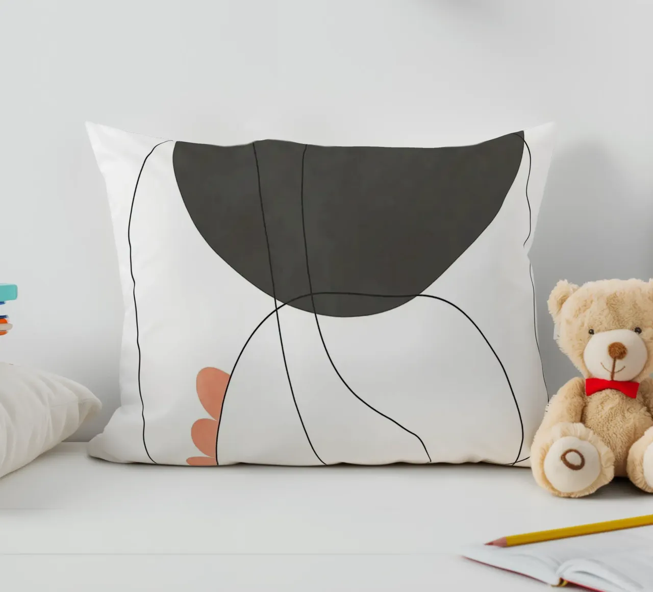 Linee e forme cuscino da Leon B Feierabend