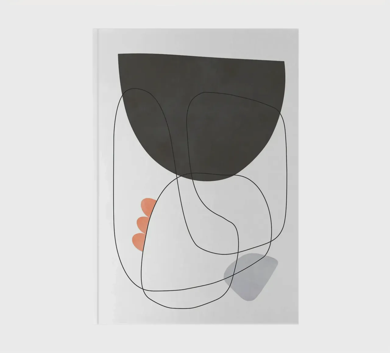 Lines and shapes notebook by Leon B Feierabend