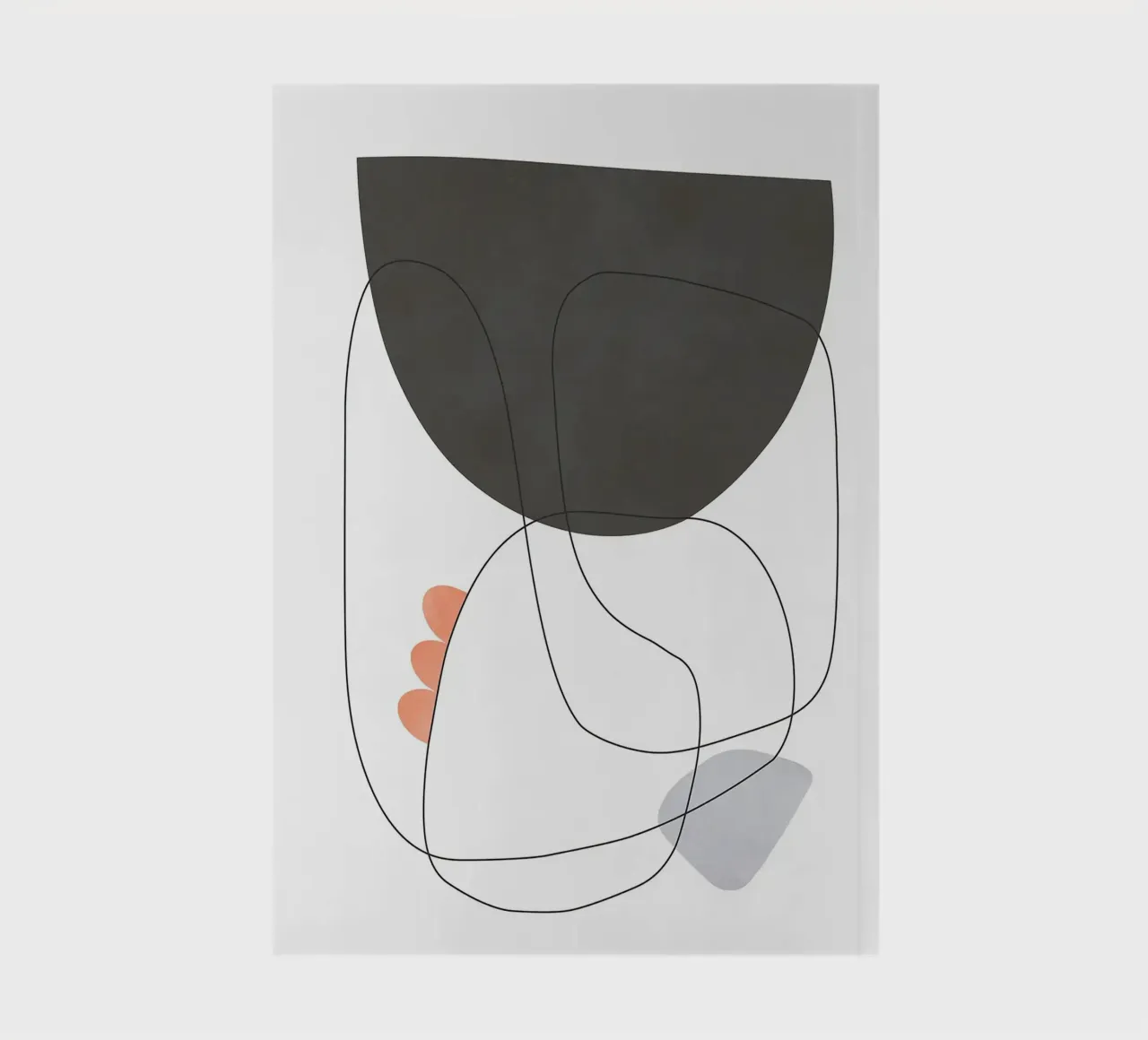 Lines and shapes notebook by Leon B Feierabend