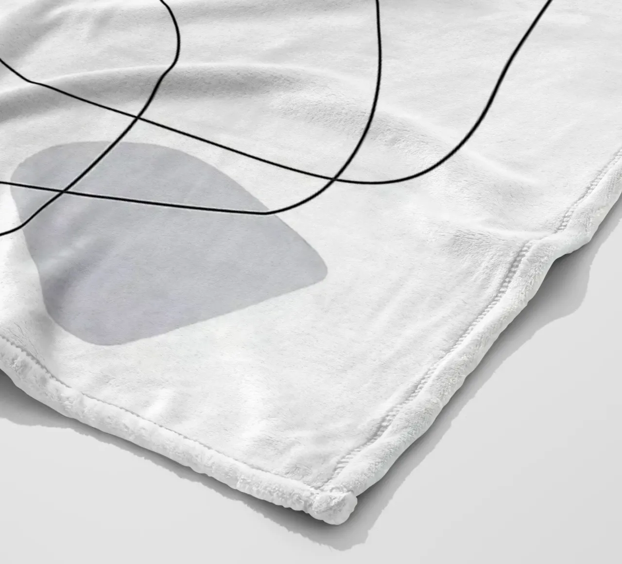 Linee e forme coperta in pile da Leon B Feierabend