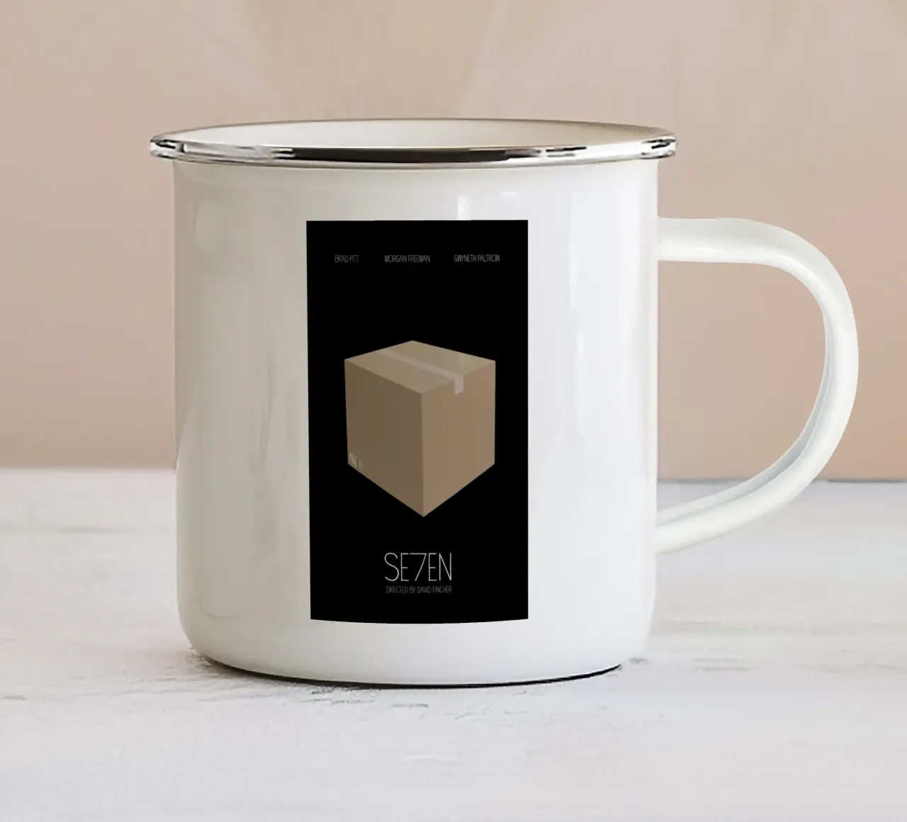Se7en tazza in smalto da Calm The Ham