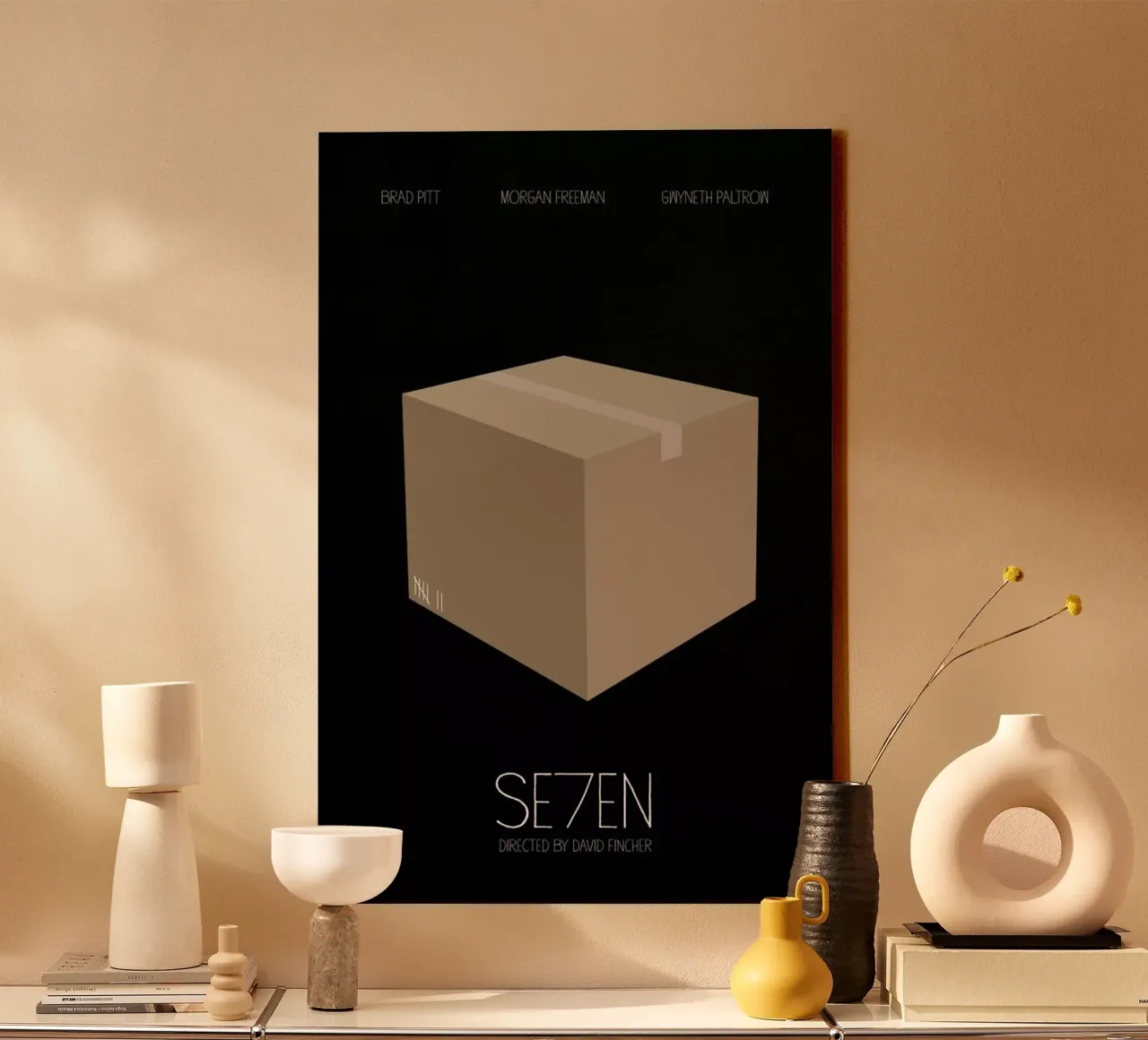 Se7en tela con Cornice a cassetta da Calm The Ham