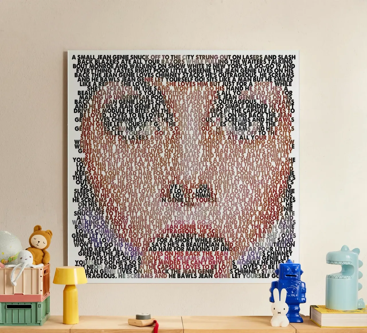 Jean Genie plexiglass da Robotic Ewe