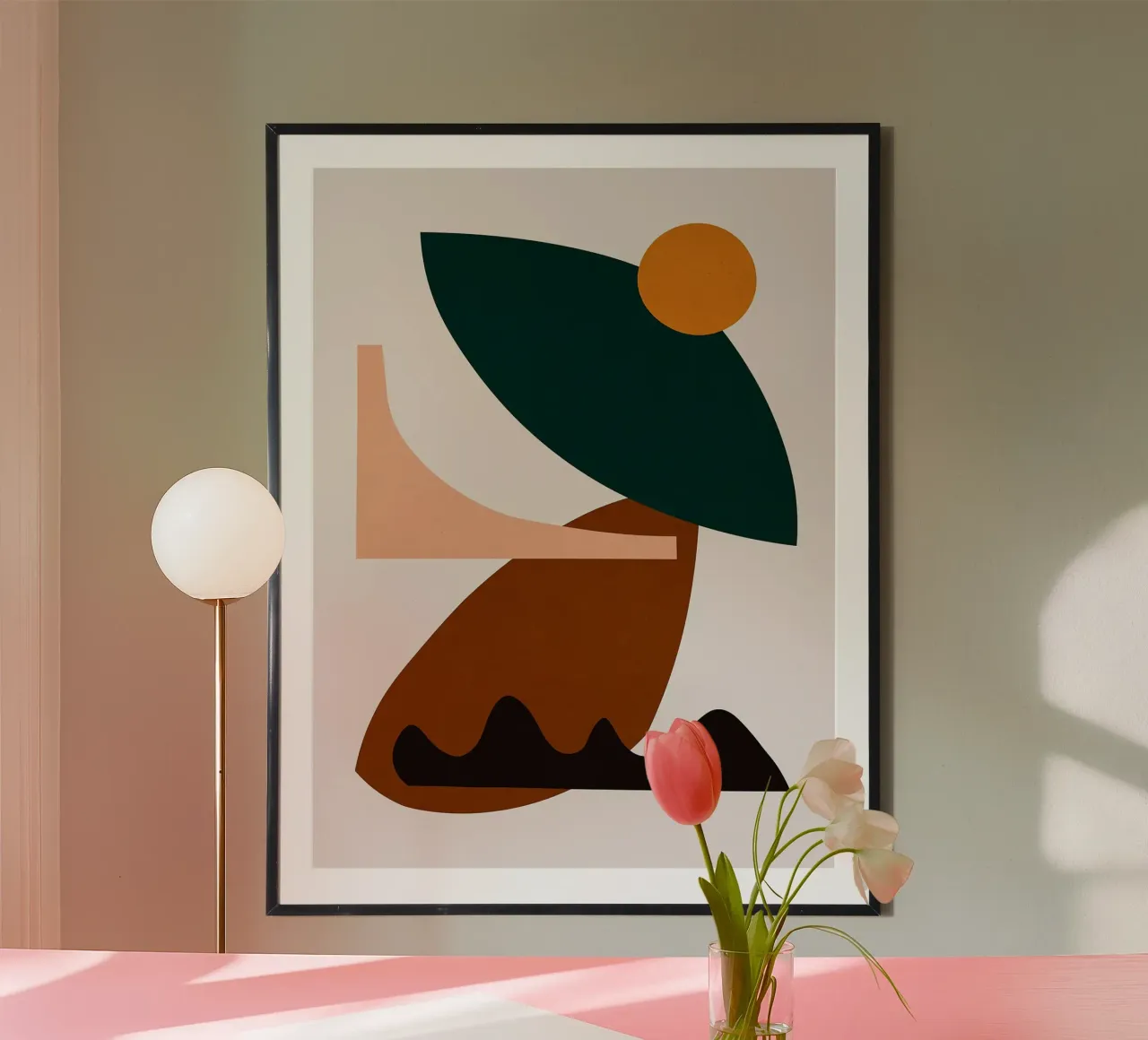 Boho organico poster da Leon B Feierabend