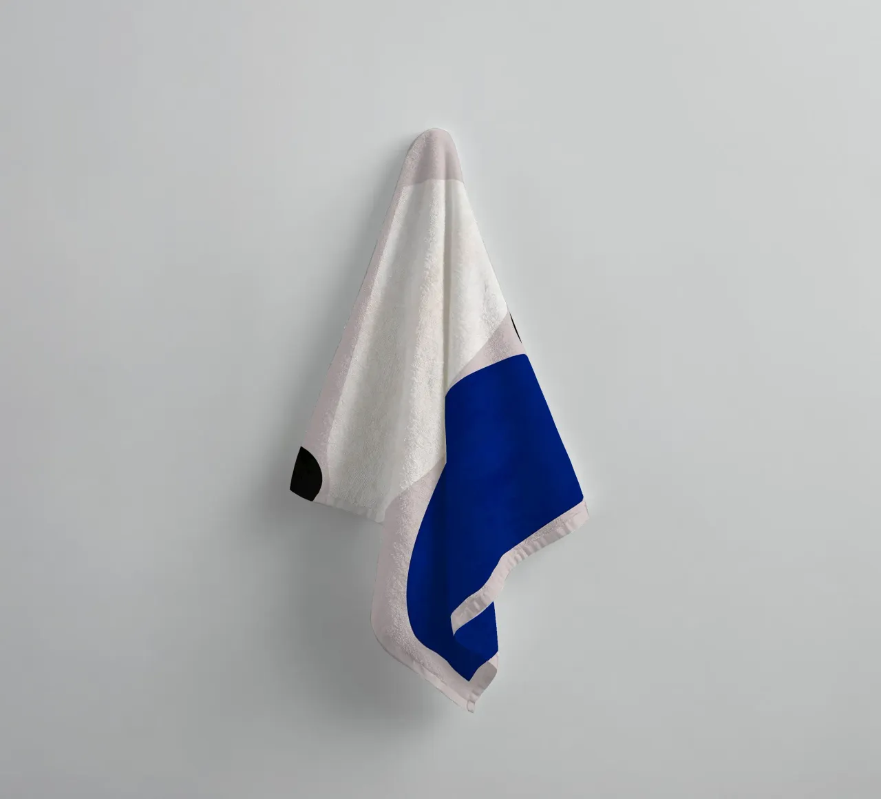 Abstracte Geometrische Kunstdruk badhanddoek van Sven B Strauss