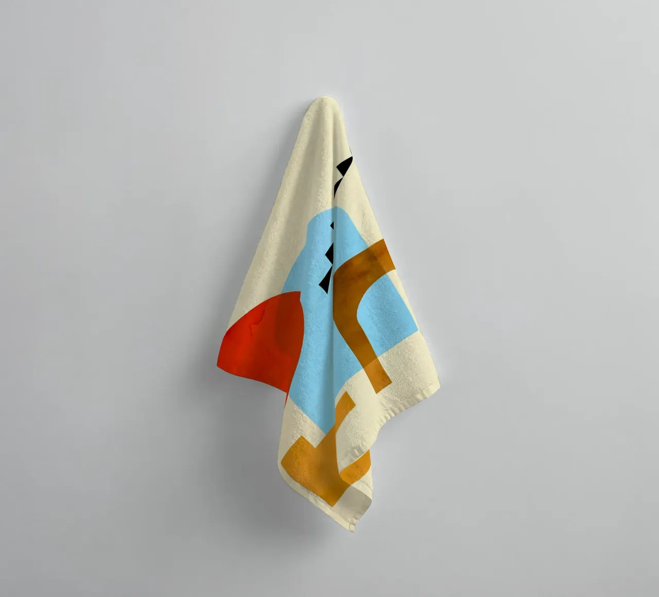 Art of shapes towel by Sven B Strauss