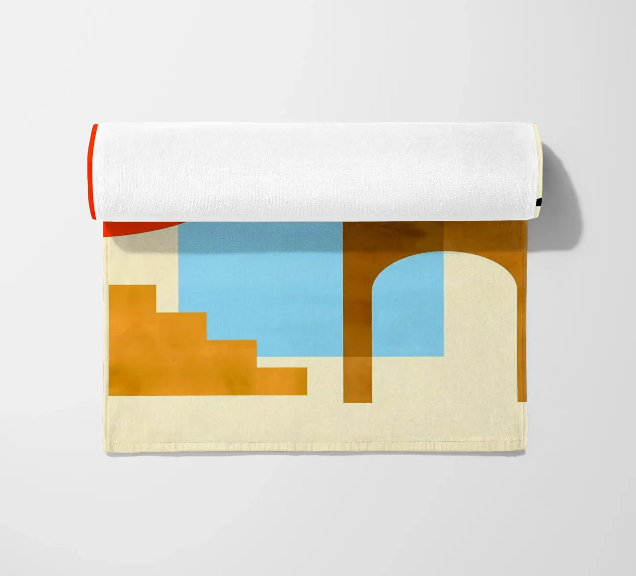 Art of shapes beach towel by Sven B Strauss