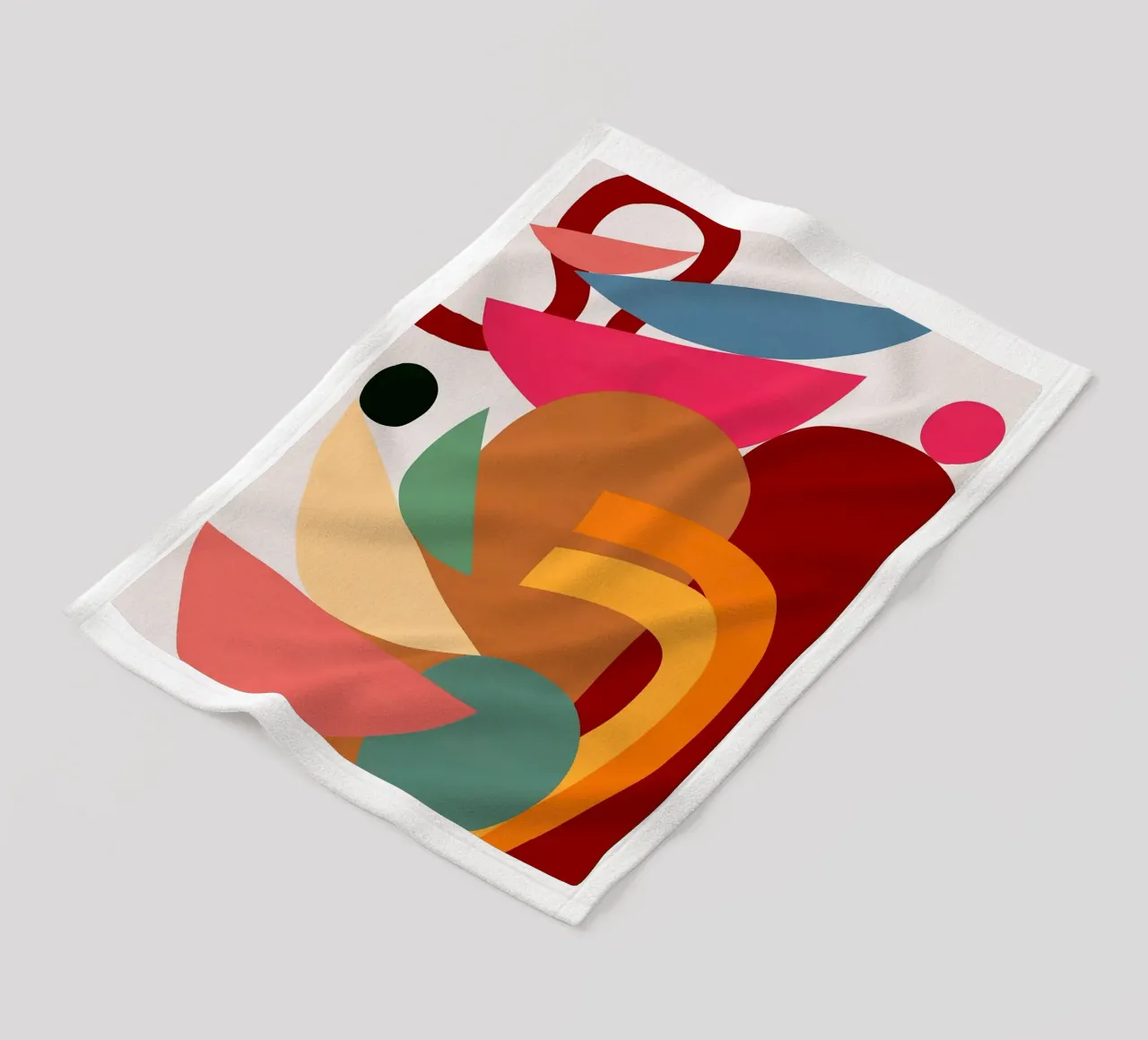 Design organico coperta in pile da Sven B Strauss