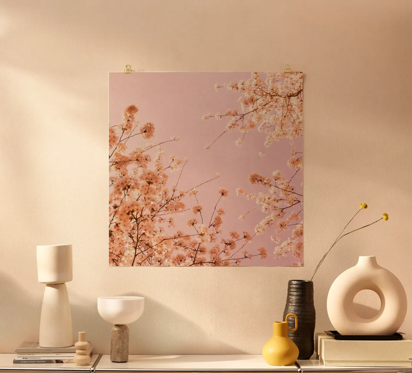 spring delight pink poster da Visuelle Poesie am Wegesrand