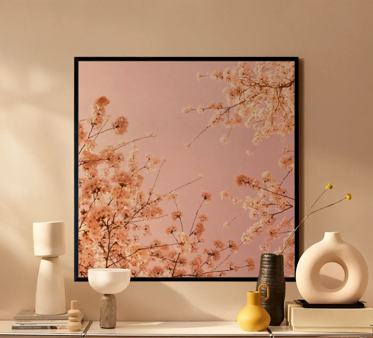 spring delight pink poster da Visuelle Poesie am Wegesrand