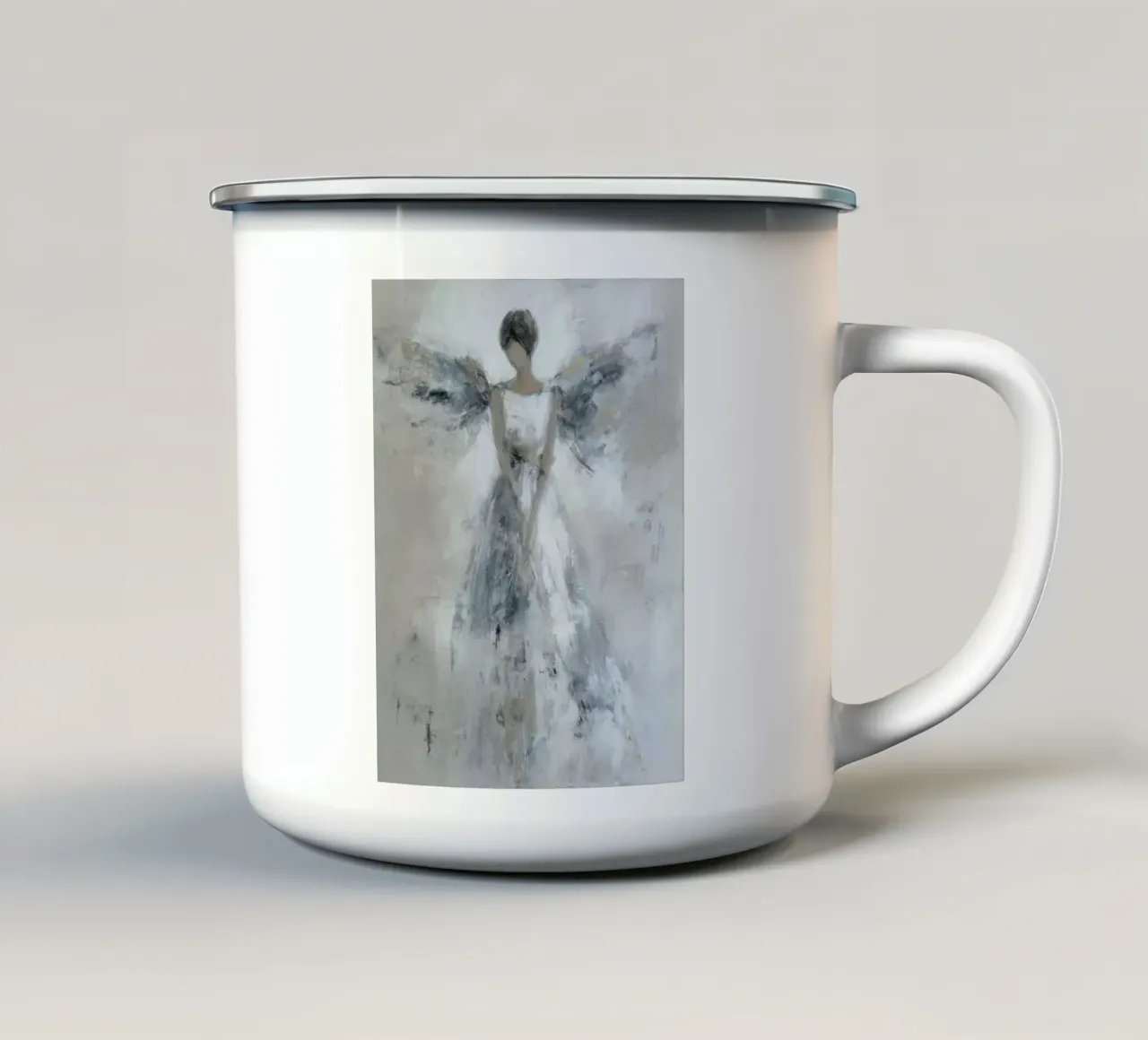 Angelo custode I tazza in smalto da Wolkenlos