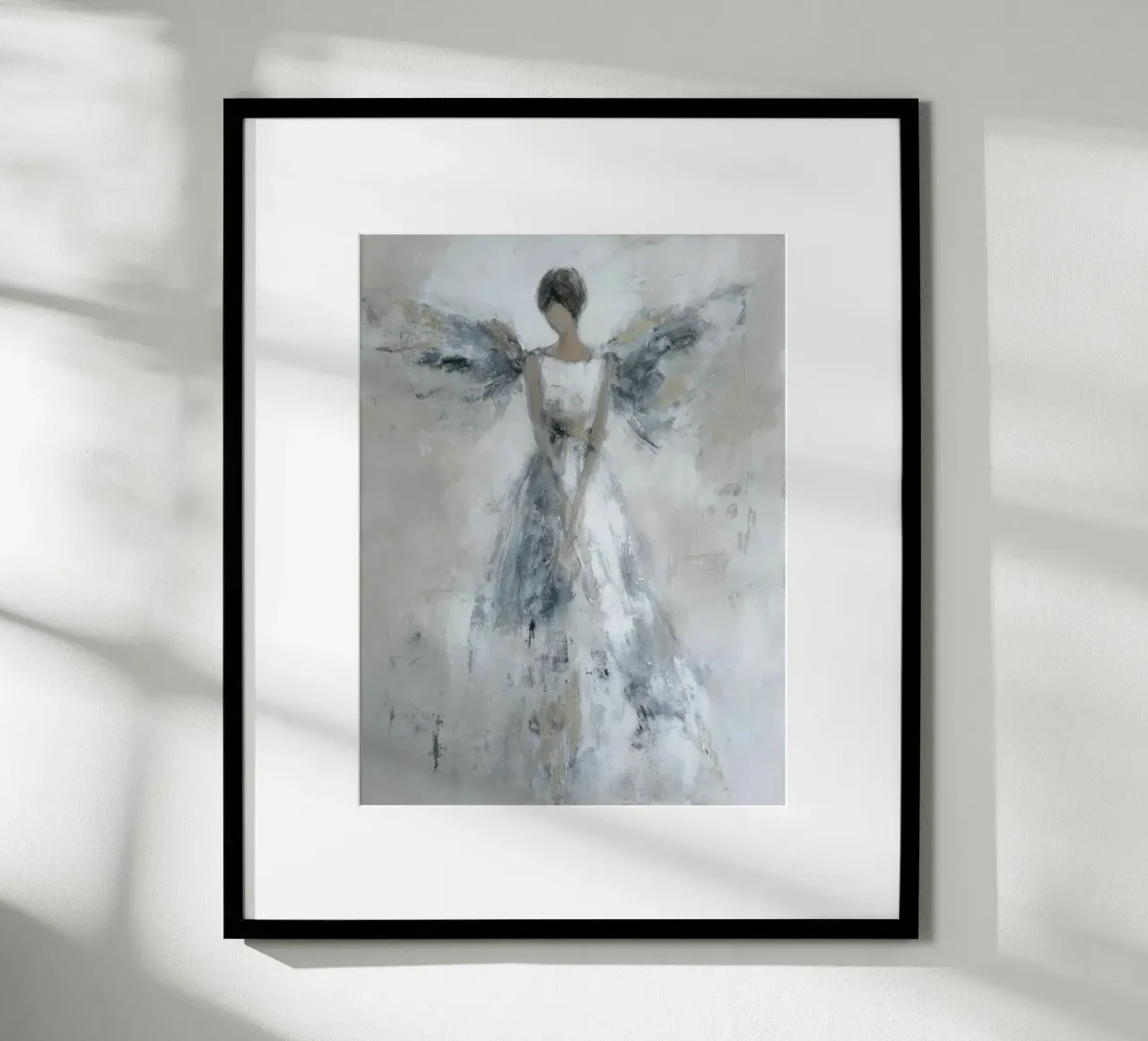 Angelo custode I carta hahnemühle da Wolkenlos