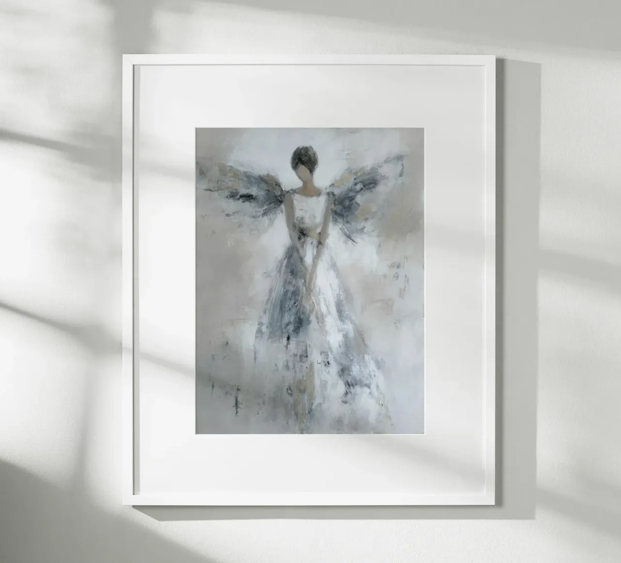 Angelo custode I carta hahnemühle da Wolkenlos