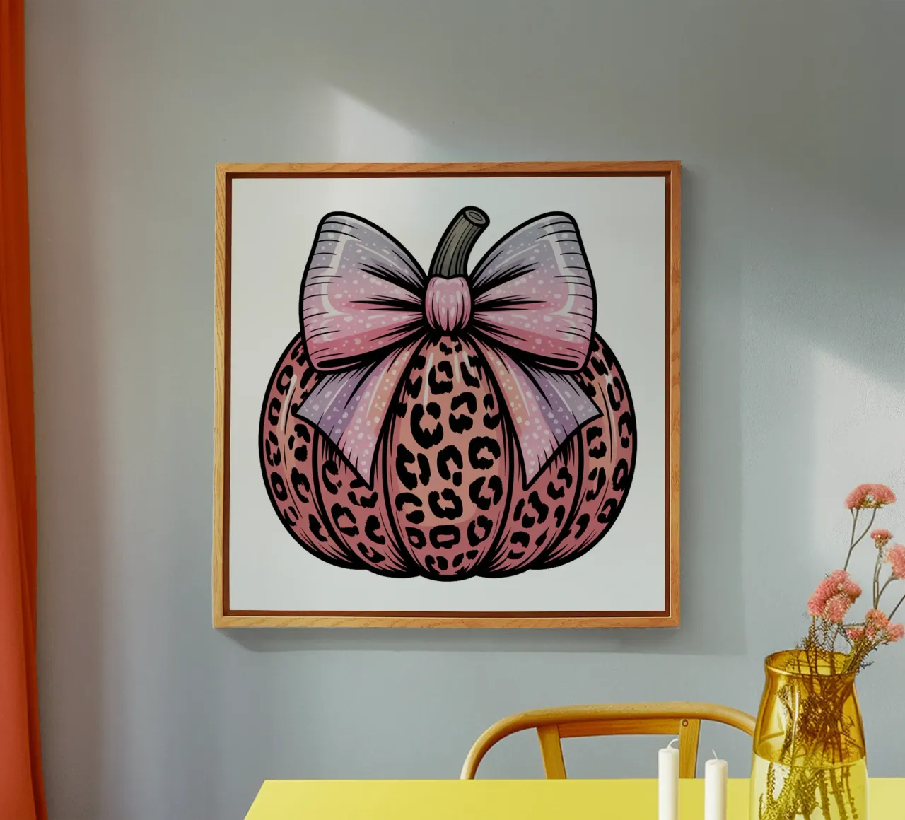 Coquette Pumpkin plexiglass da Sasyall Graphics