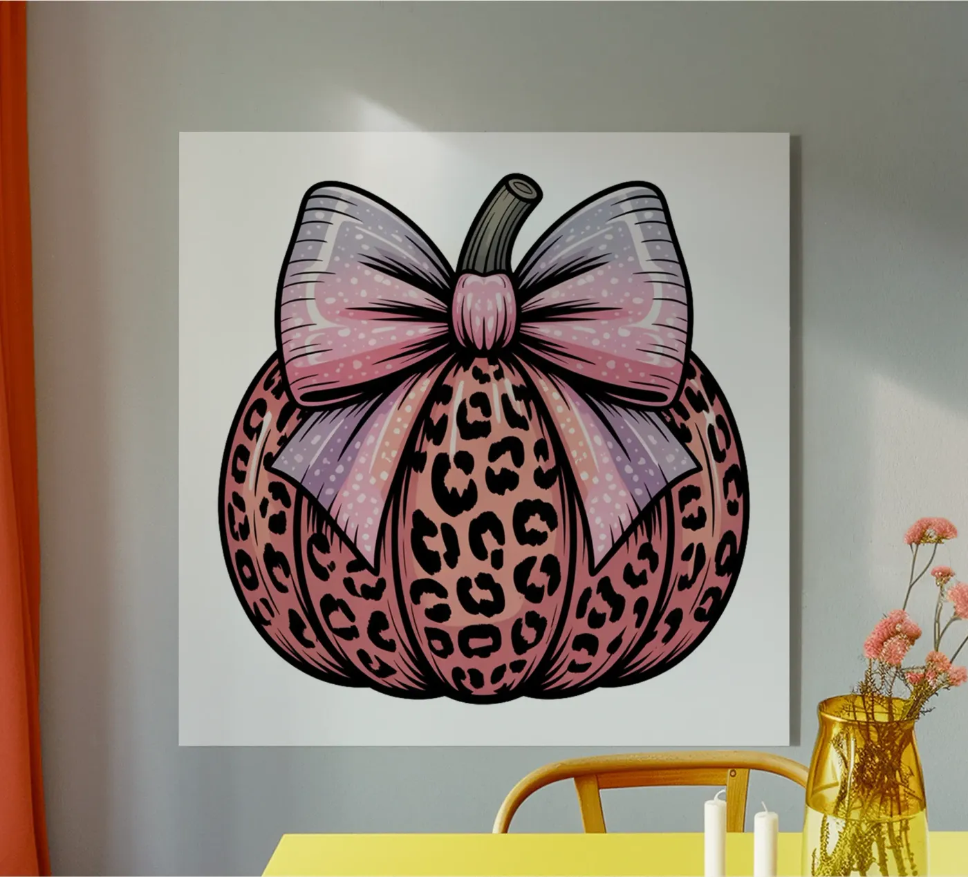 Coquette Pumpkin plexiglass da Sasyall Graphics