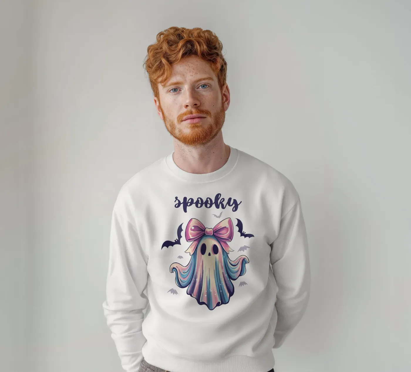 Spooky Ghost felpa da Sasyall Graphics