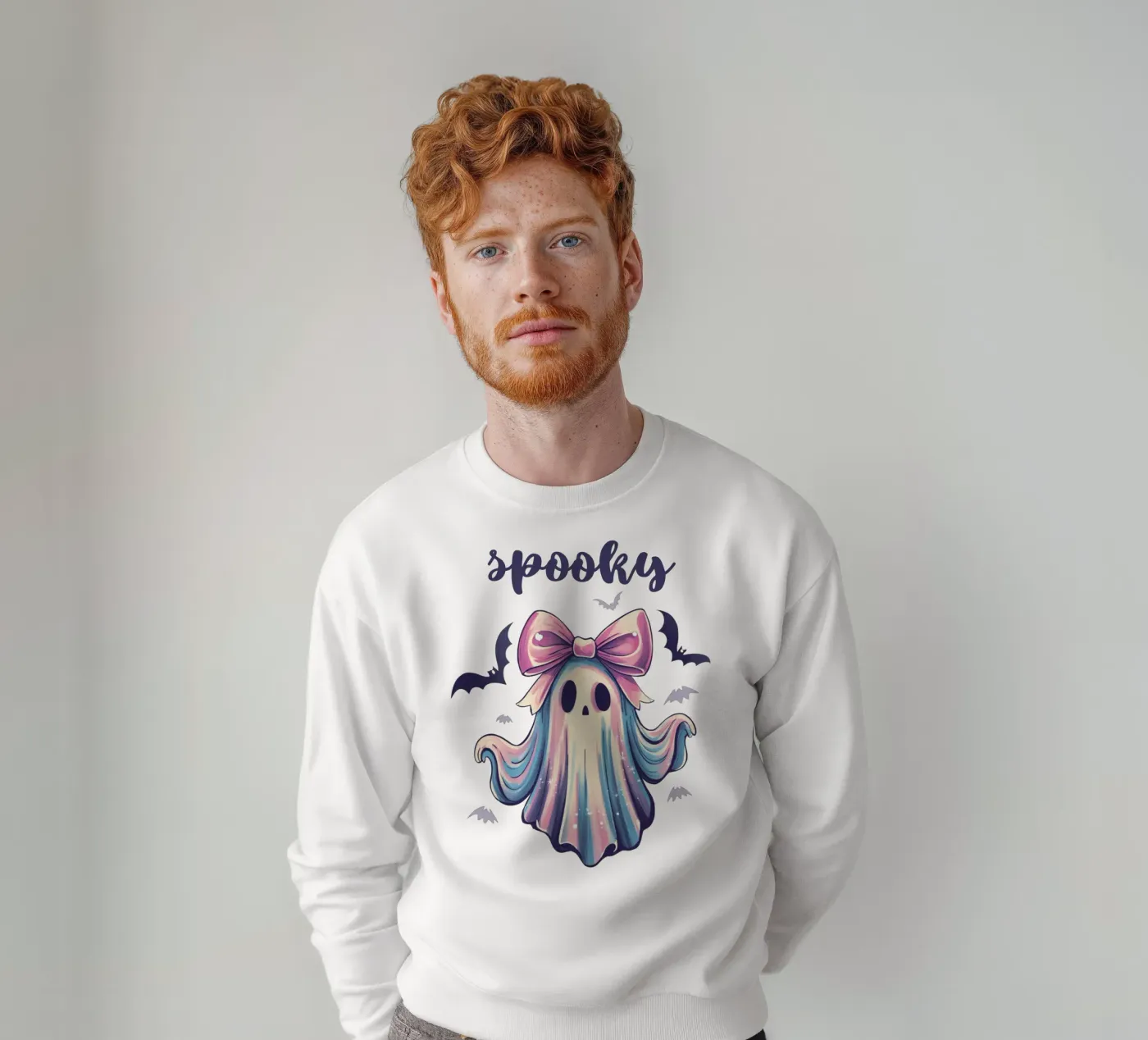 Spooky Ghost felpa da Sasyall Graphics