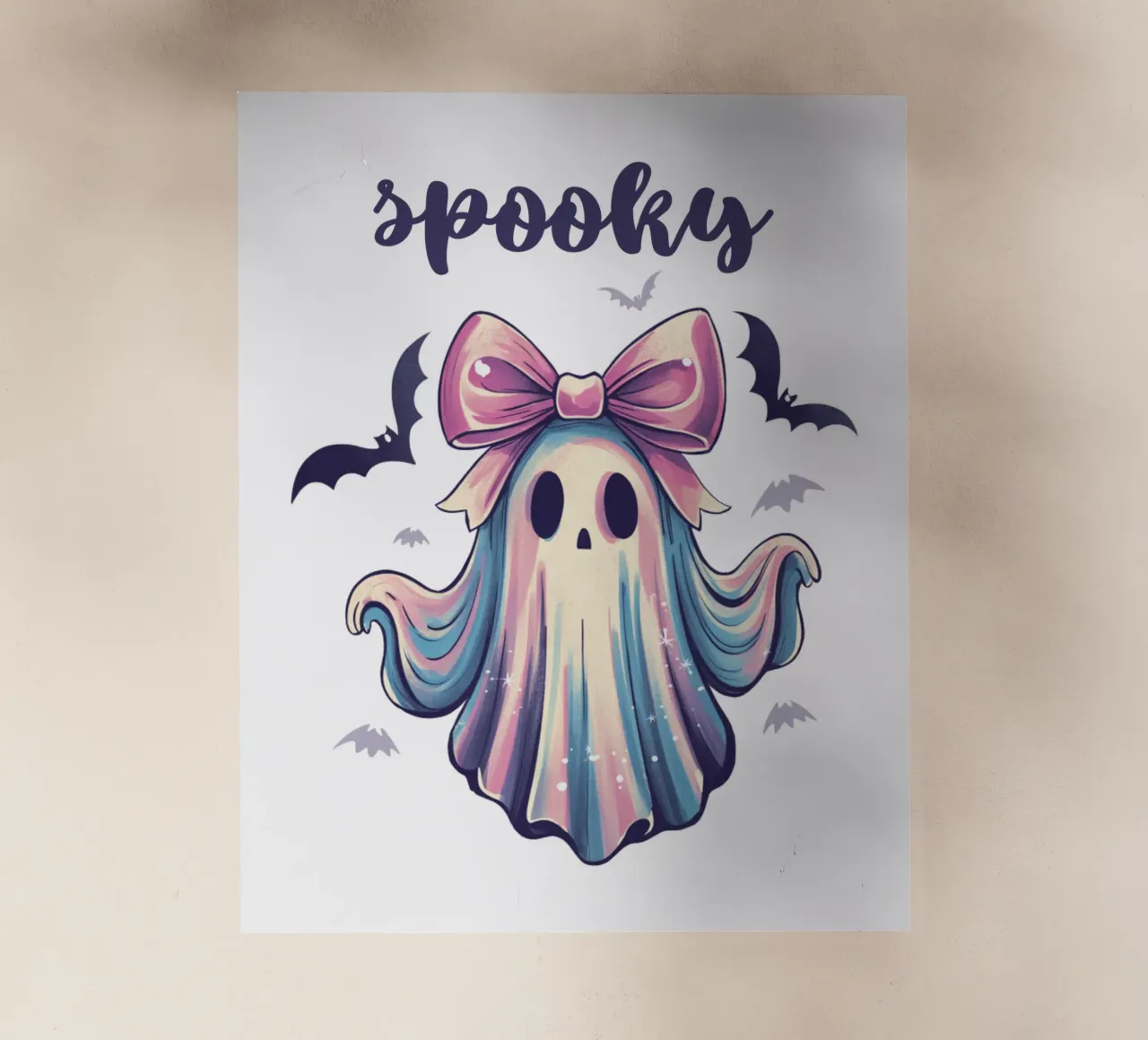 Spooky Ghost pellicola backlit da Sasyall Graphics