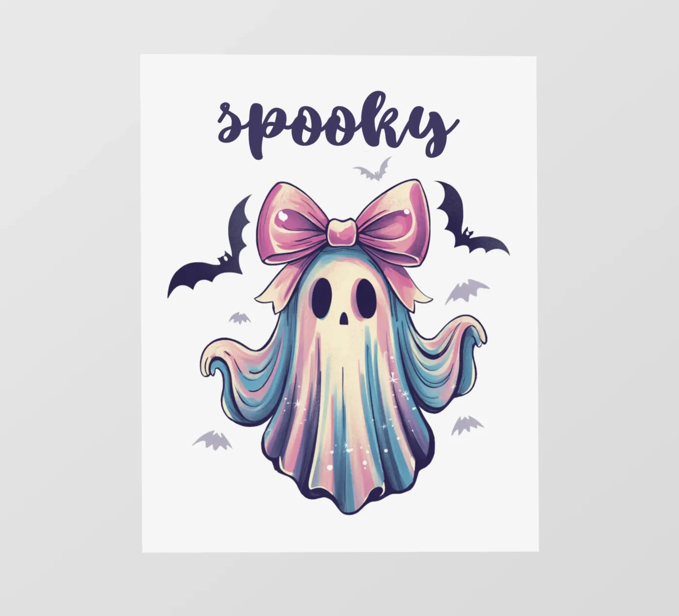 Spooky Ghost telo in pvc da Sasyall Graphics