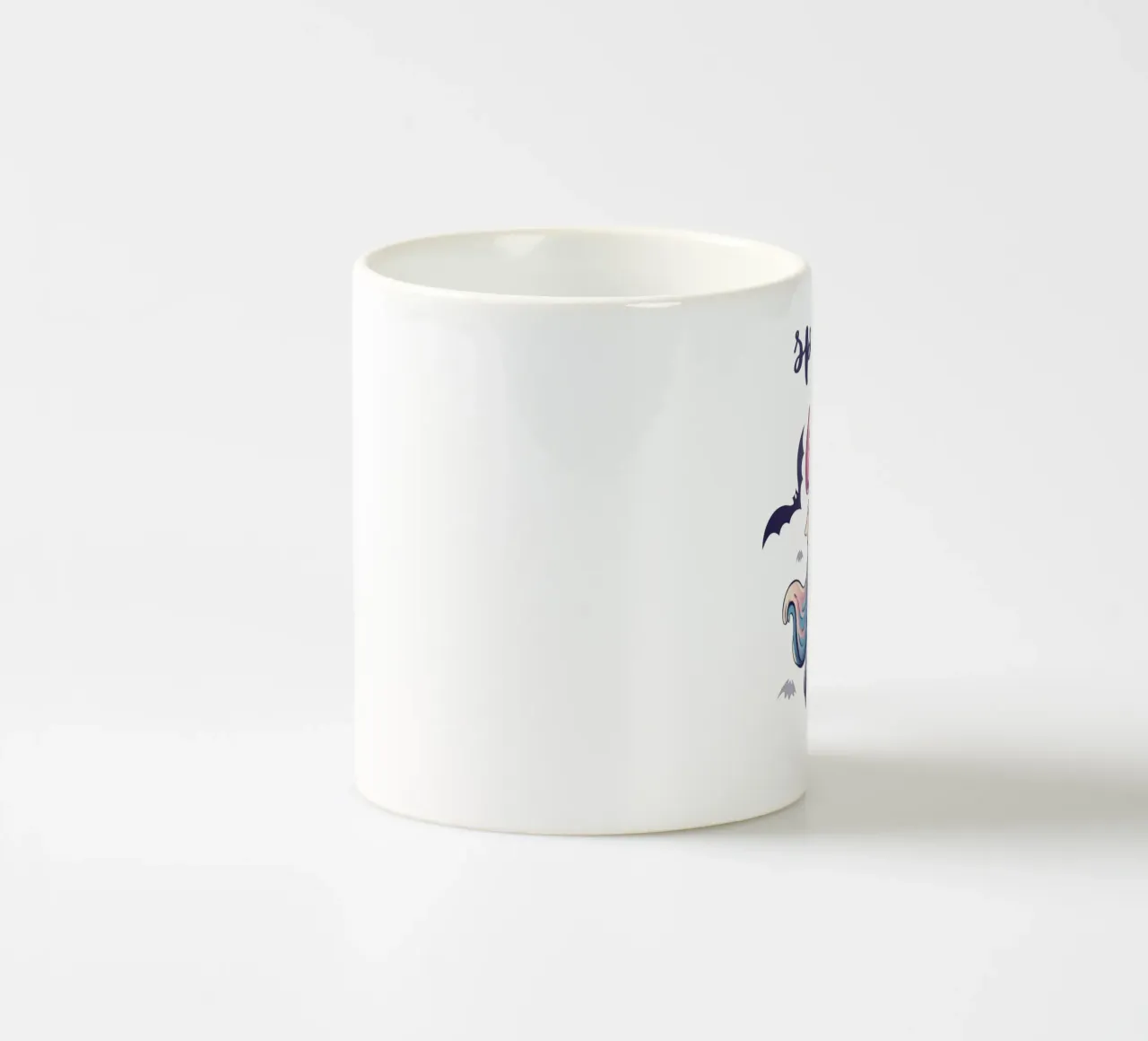 Spooky Ghost tazza in ceramica da Sasyall Graphics