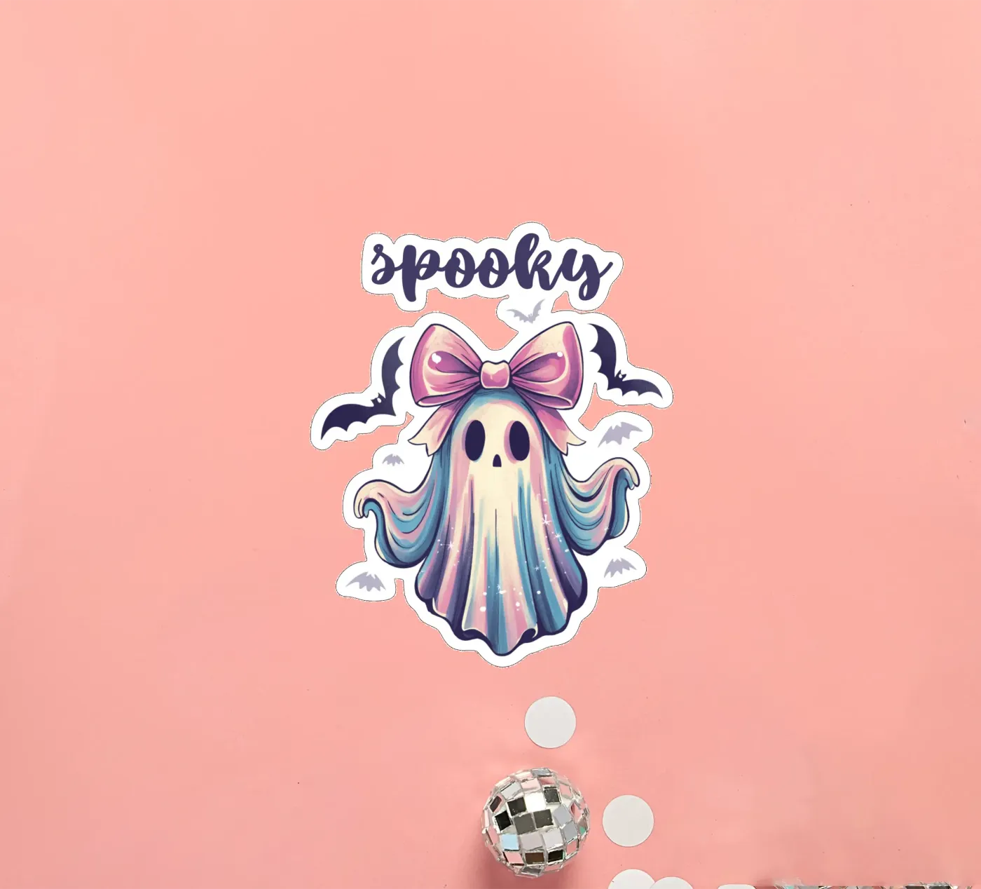 Spooky Ghost sticker by Sasyall Graphics