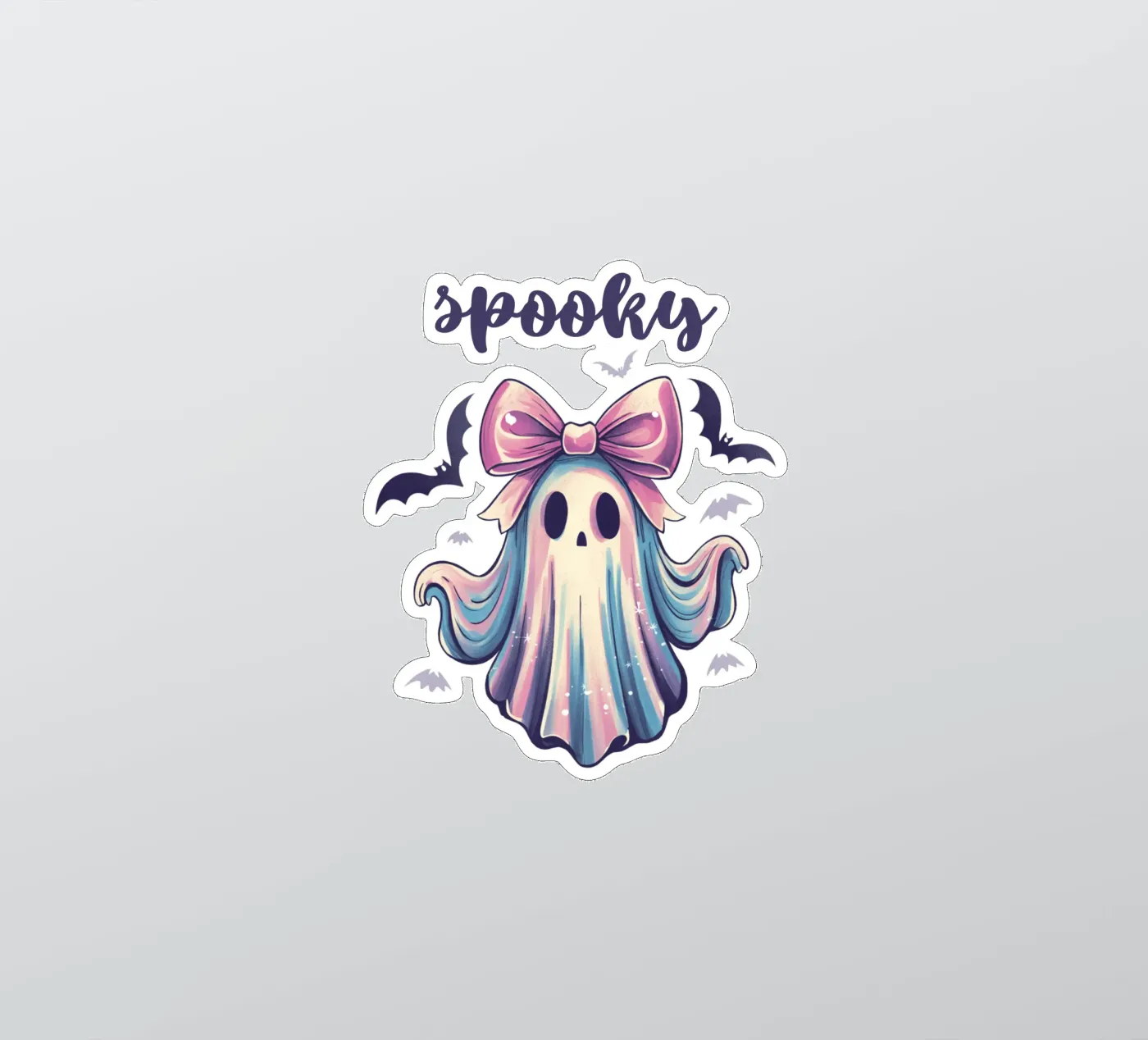 Spooky Ghost sticker by Sasyall Graphics