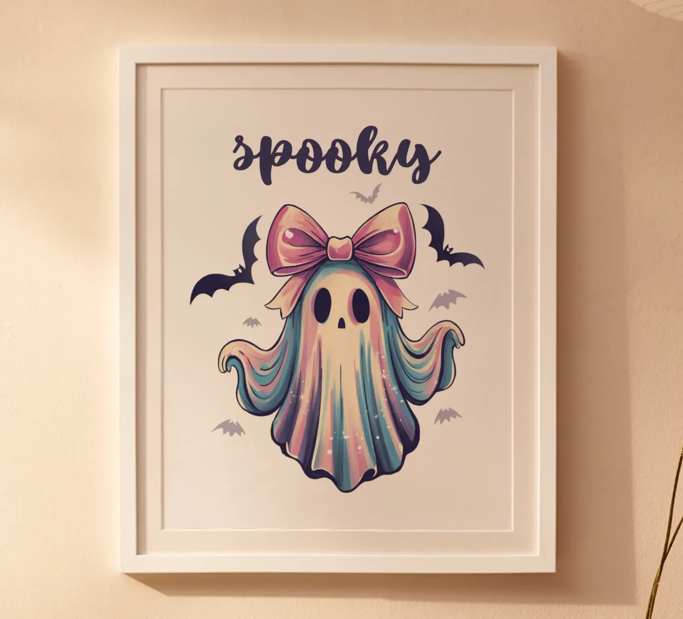 Spooky Ghost poster de Sasyall Graphics