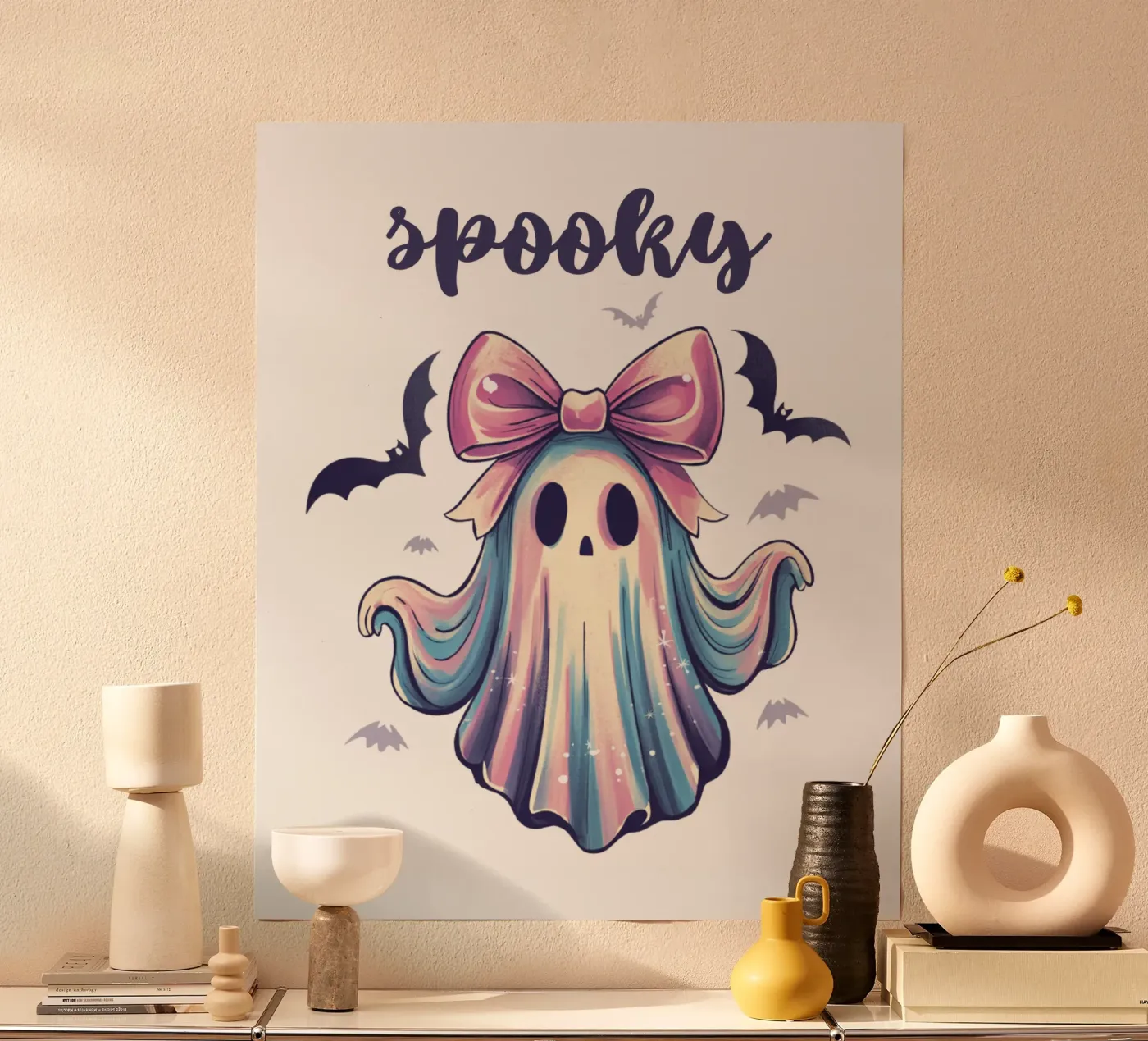 Spooky Ghost poster de Sasyall Graphics
