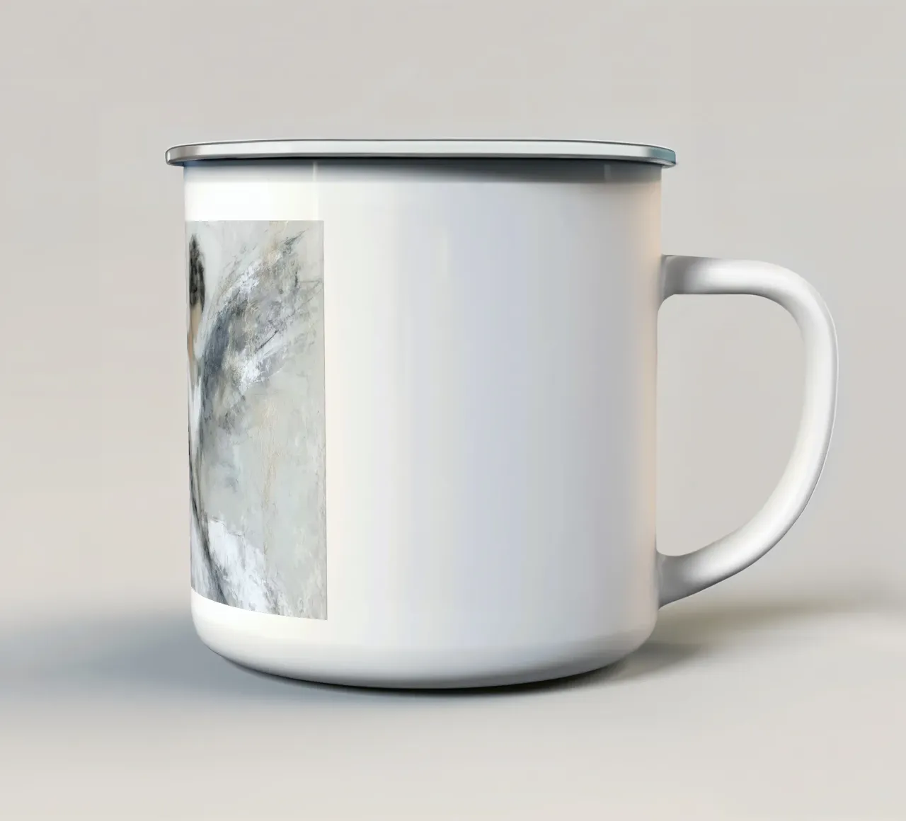 Angelo custode II tazza in smalto da Wolkenlos