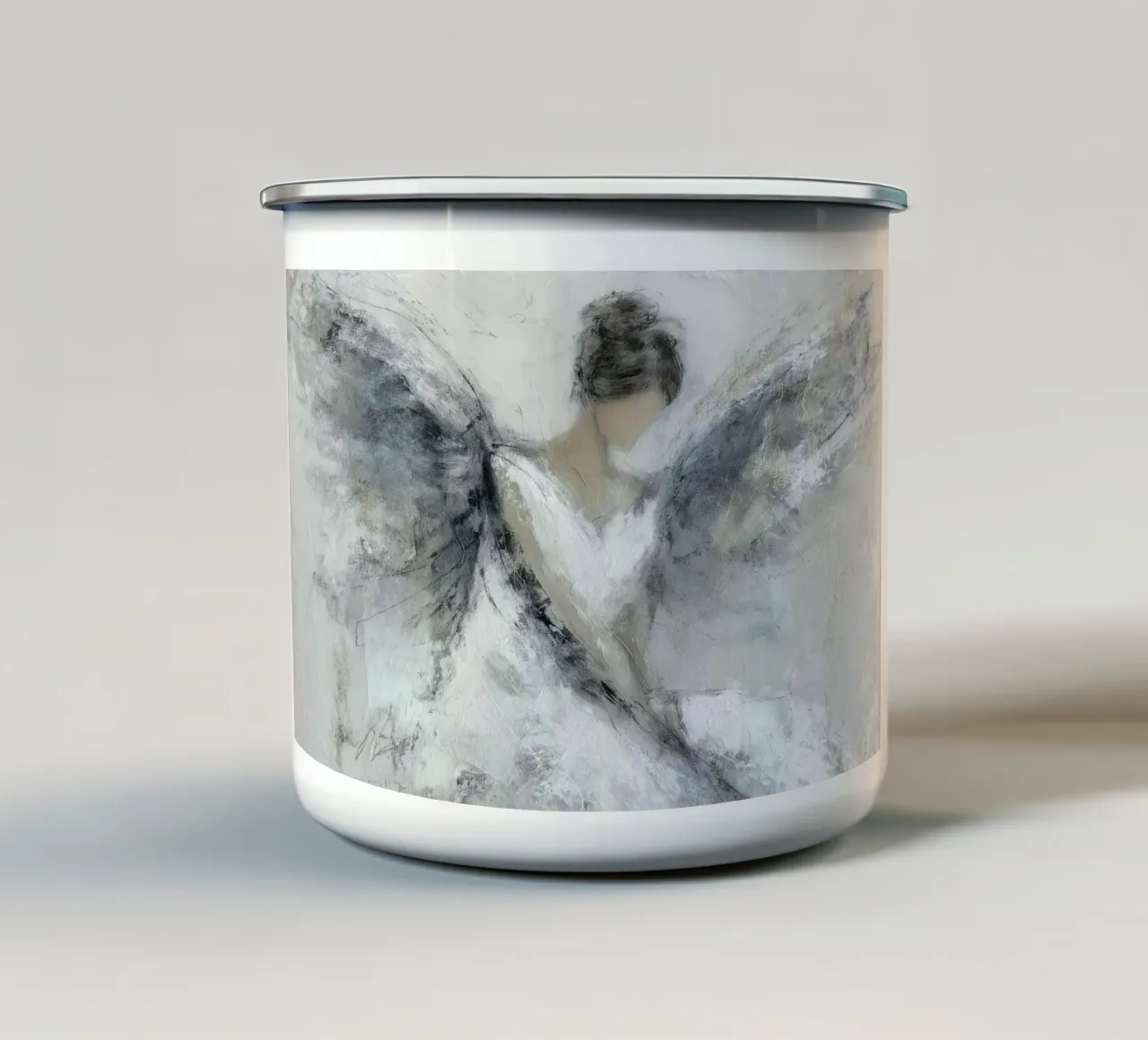 Angelo custode II tazza in smalto da Wolkenlos