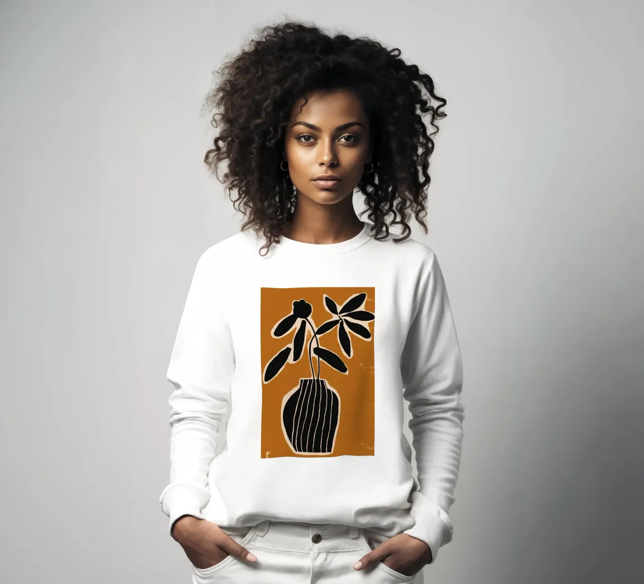 Ochre Still Life No 2 felpa da treechild