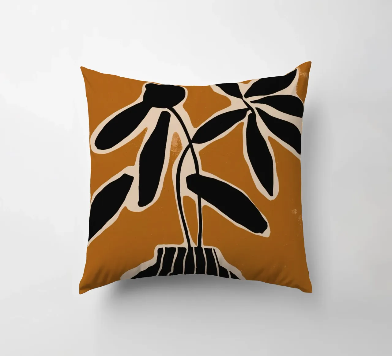 Ochre Still Life No 2 cuscino da treechild